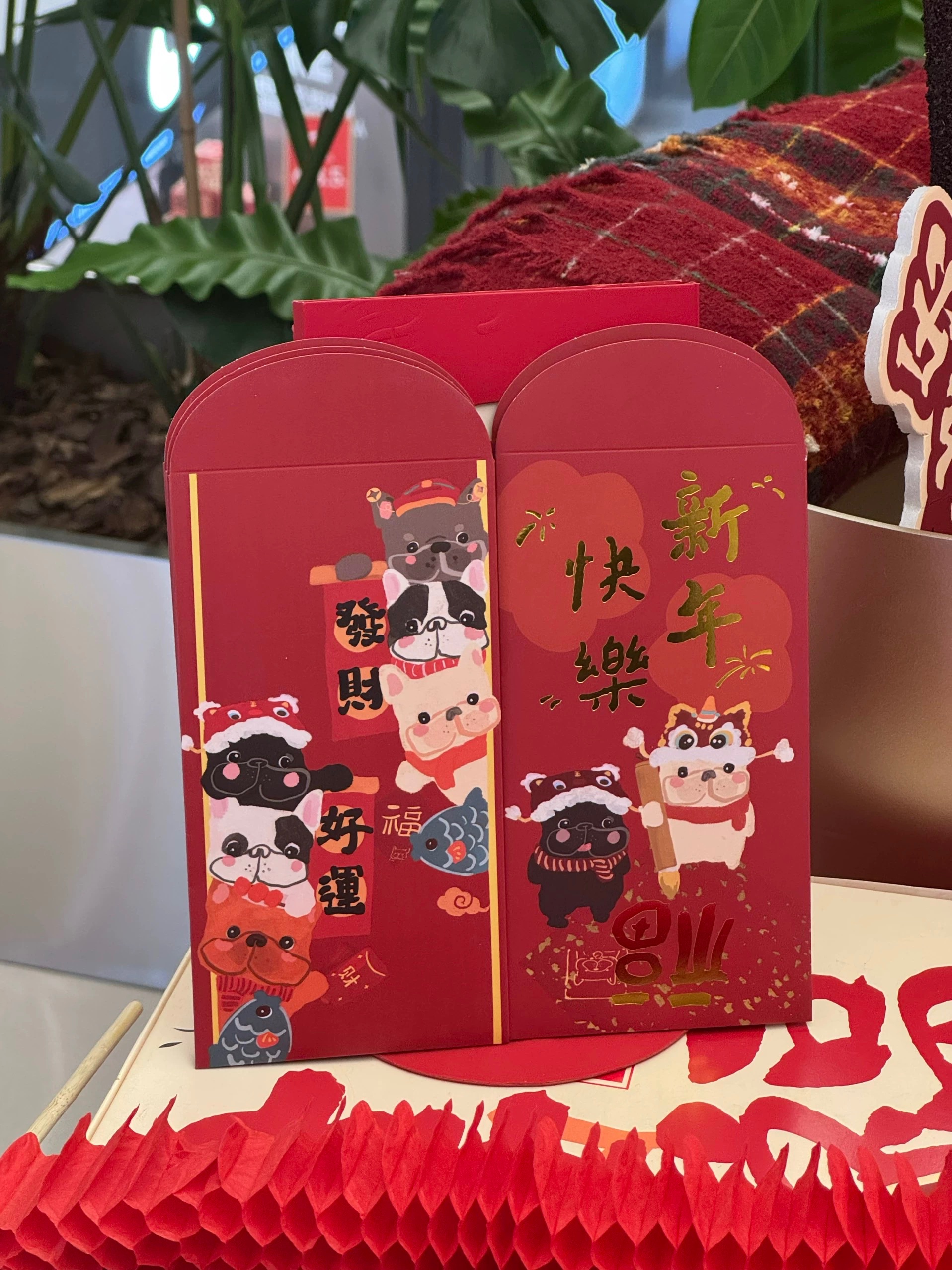 法鬥款新年紅包袋