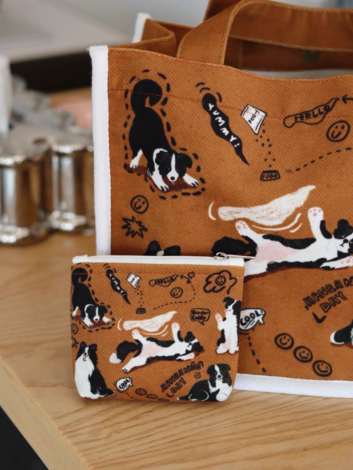 邊牧造型零錢包