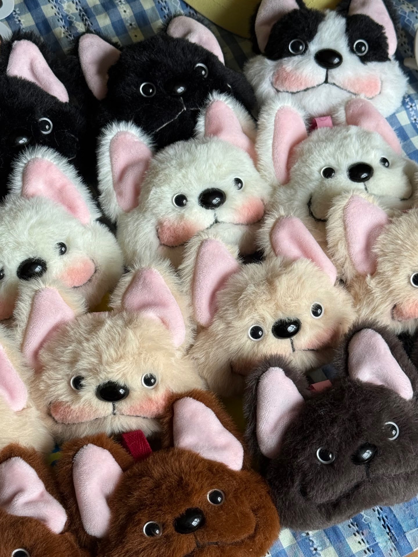 法鬥小豬毛絨吊飾