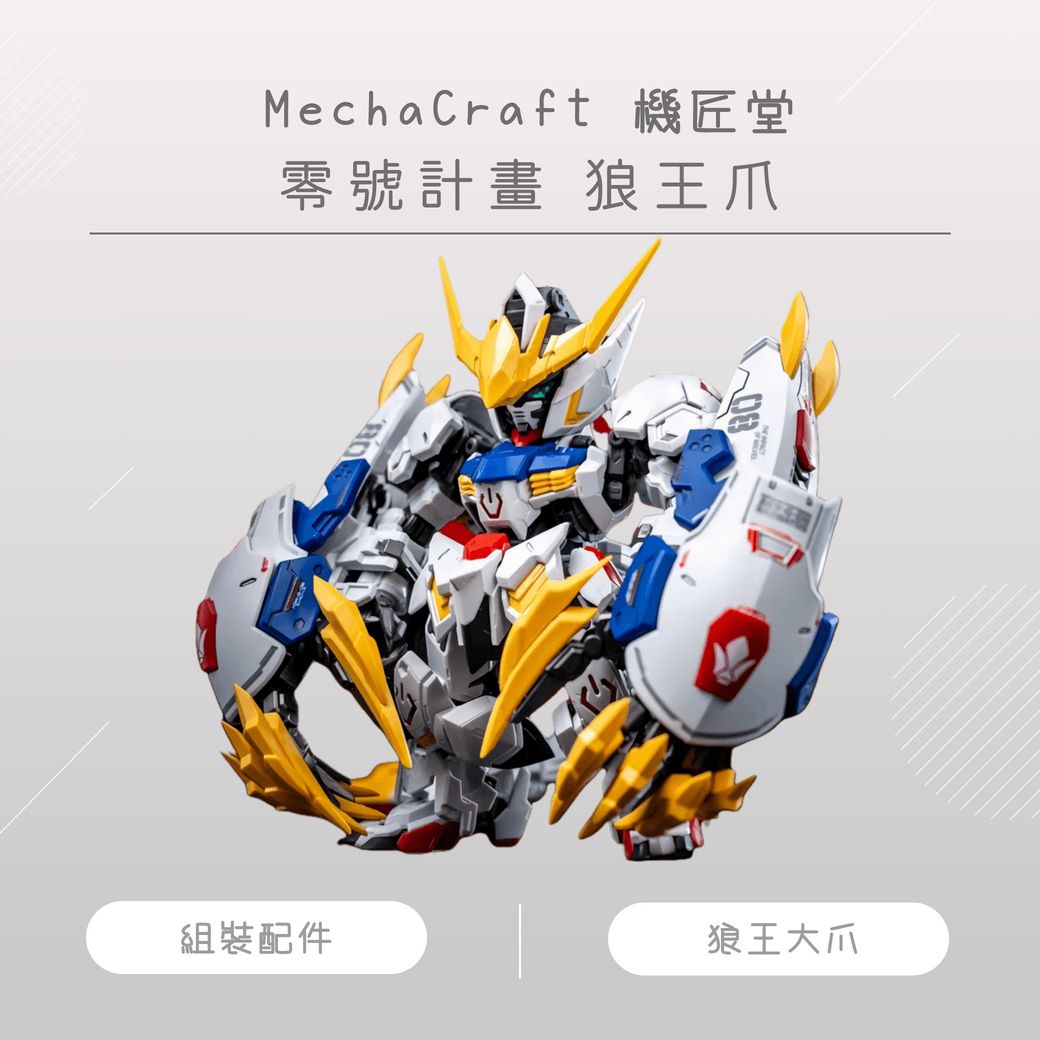 零號計畫 狼王爪 狼之衝擊 五指可動 預塗裝
