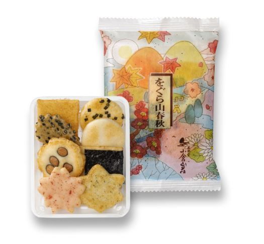 ⭐️日本伴手禮 小倉山莊 山春秋｜百人一首｜ 米果 米菓⭐️