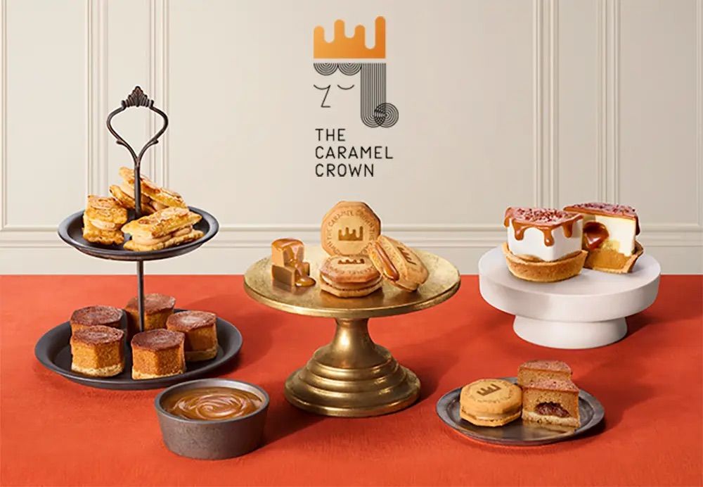 ⭐️重磅登場✨日本梅田阪急最新伴手禮 THE CARAMEL CROWN 奶油焦糖三明治｜焦糖千層派｜焦糖蛋糕⭐️
