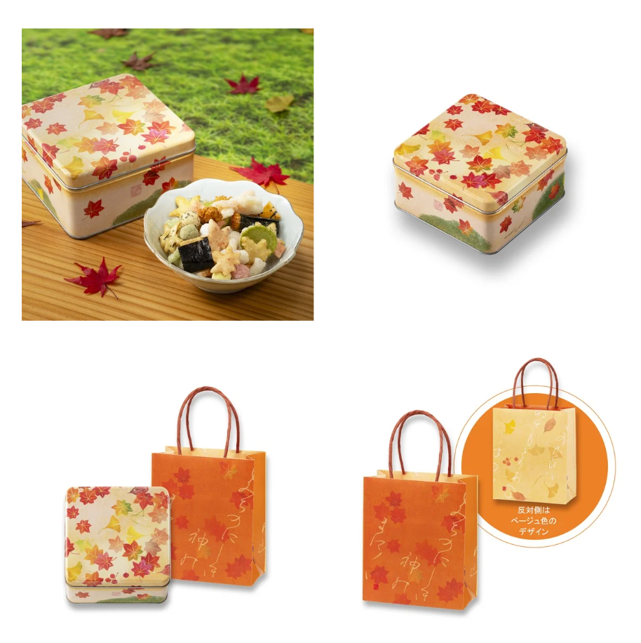 ⭐️小倉山莊 秋季限定 楓葉十色米菓（内容量95g）⭐️