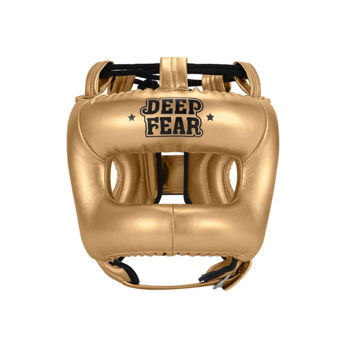 拳擊橫梁頭盔 拳擊護頭 無敵頭盔 Head Guard 金色
