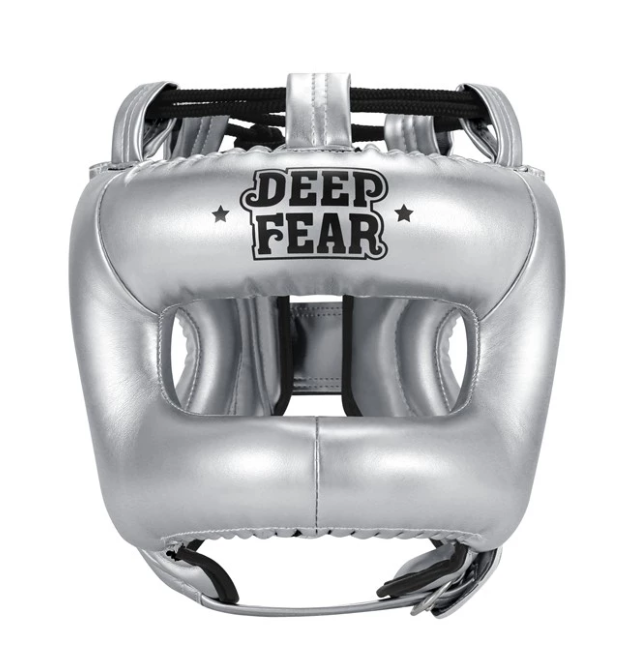 拳擊橫梁頭盔 拳擊護頭 無敵頭盔 Head Guard 銀色