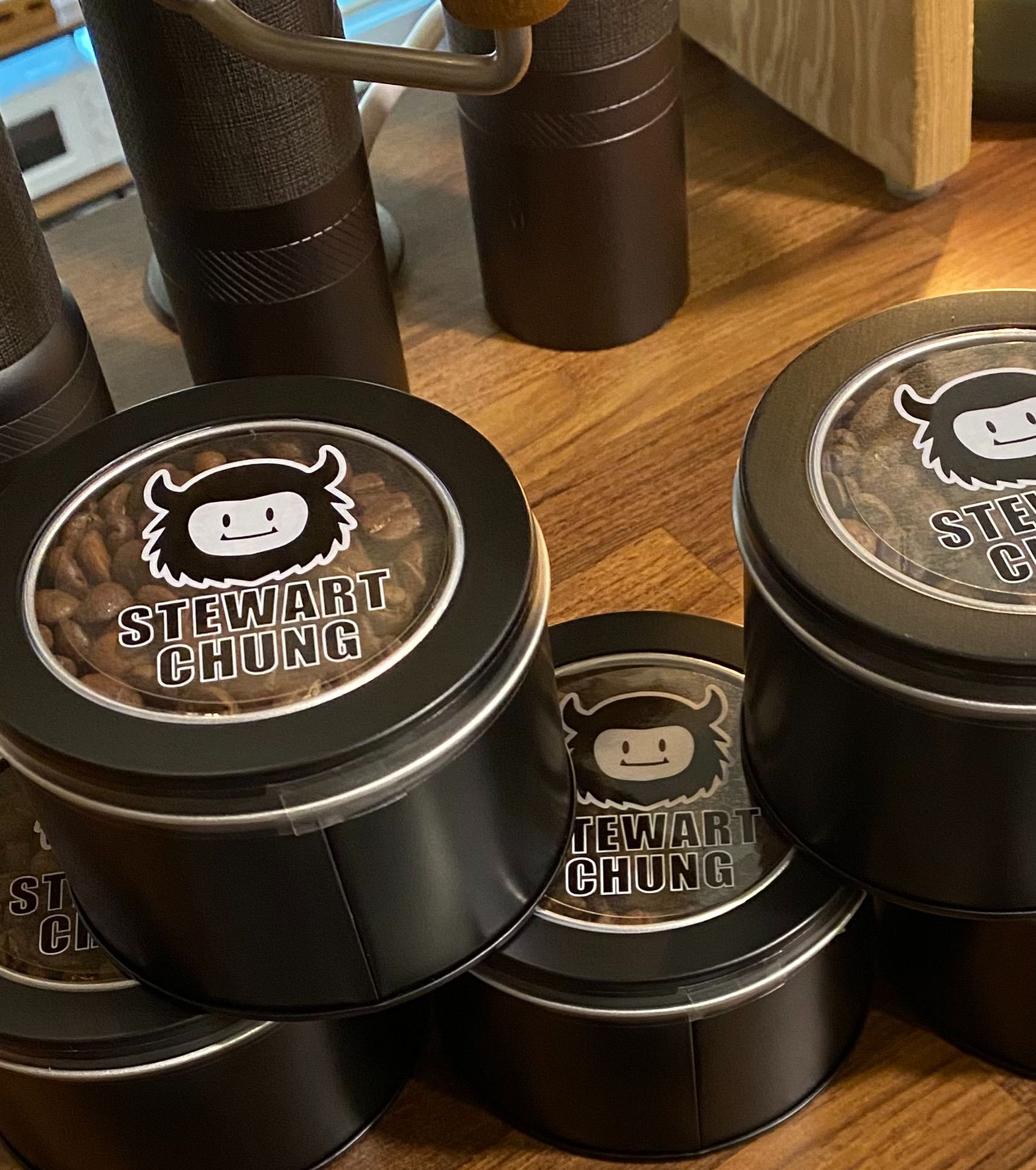 史都華山怪1號咖啡豆120g旅行罐裝