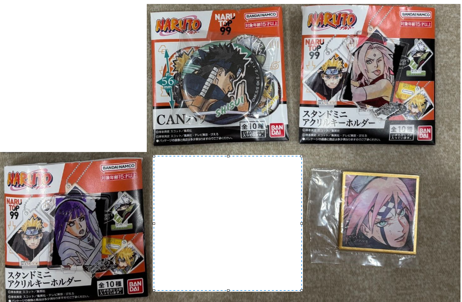 徽章、立牌、迷你色紙