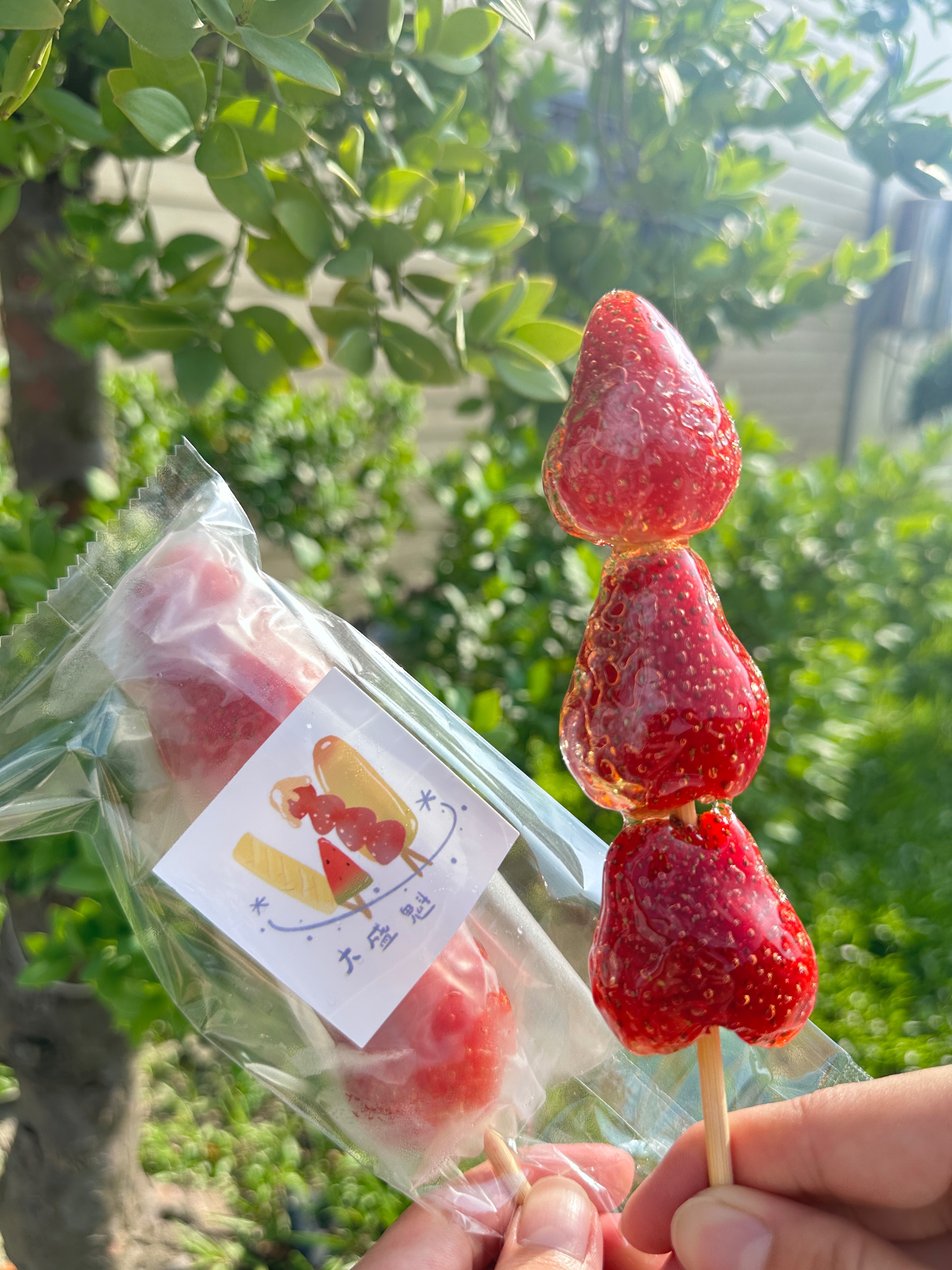 草莓冰棍糖葫蘆