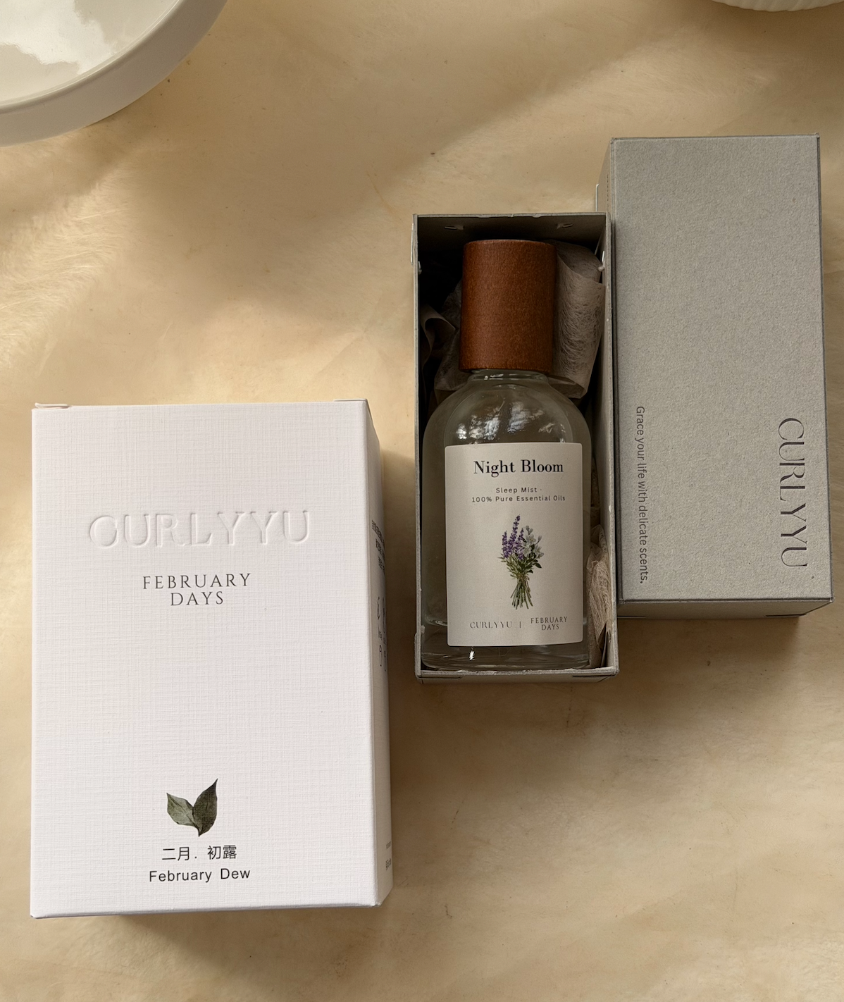 【組合限定】二月・初露 茶葉 ＋ February days 香霧（Slow Air / Night Bloom 任選）