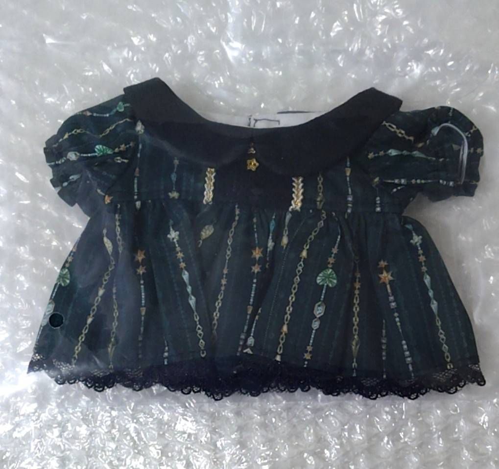 20cm:小胖手作娃衣-星月綠