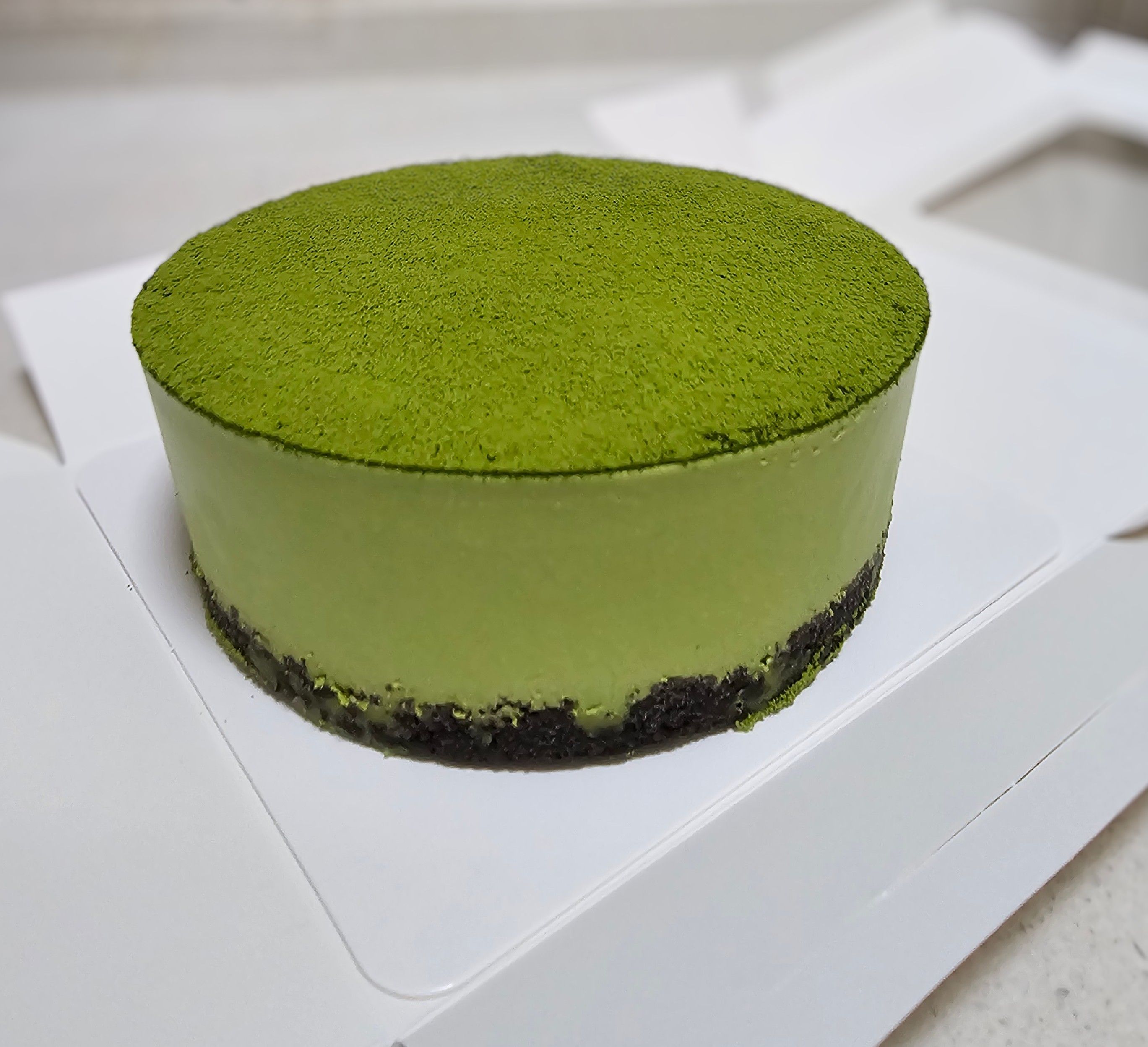 抹茶白巧乳酪蛋糕 （4天準備）