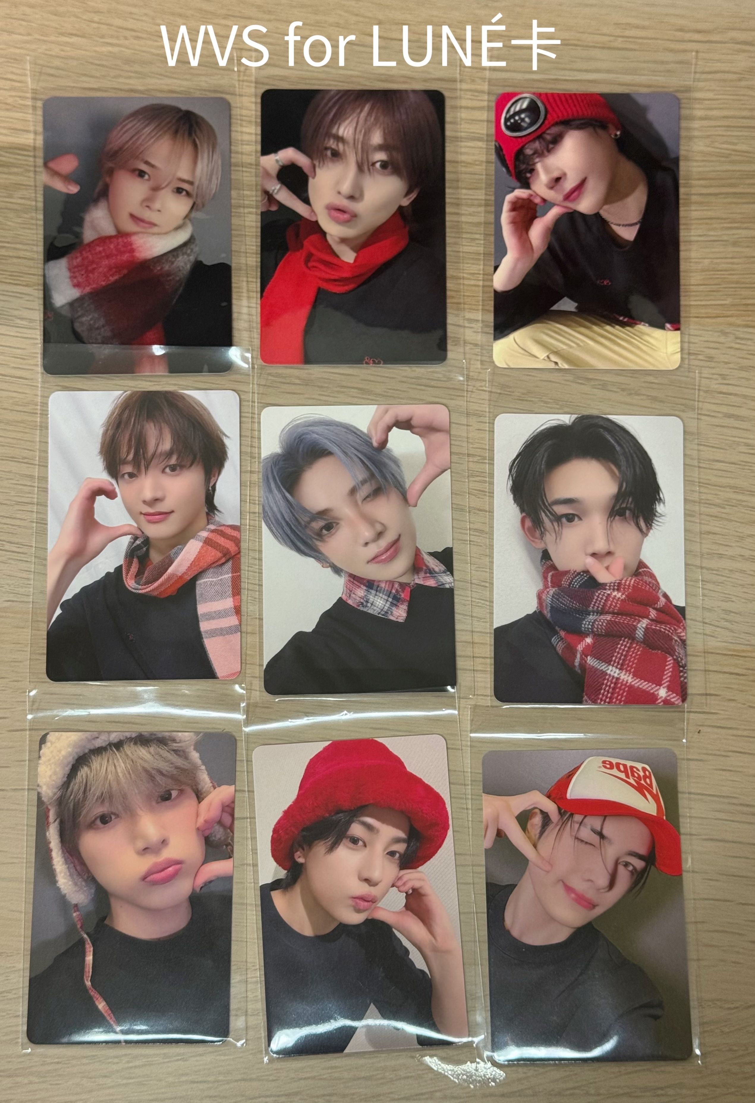 月狼 for lune 特典卡（wvs/環球）+單封空專