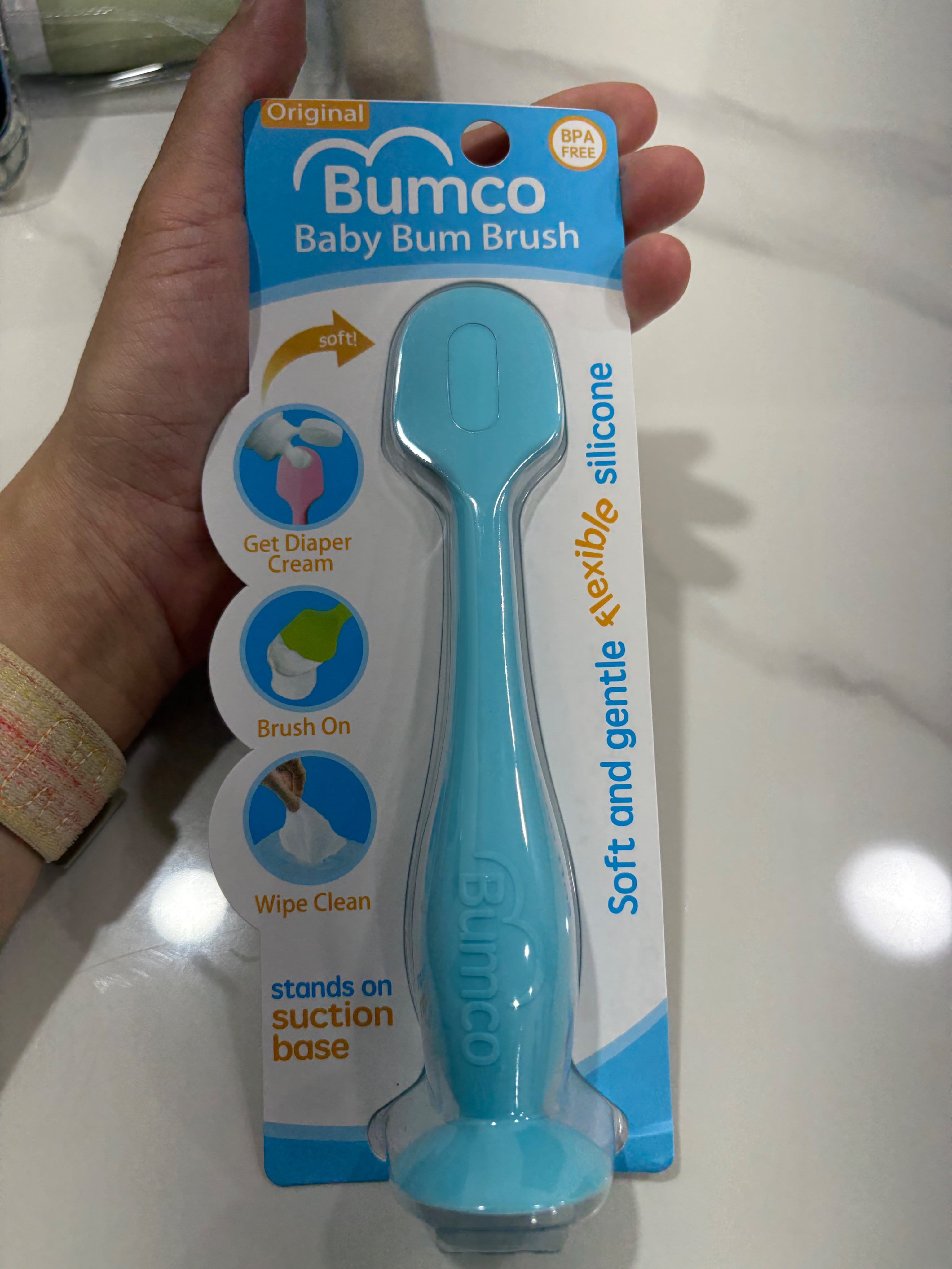 Bumco 全新 抹屁屁膏的矽膠棒