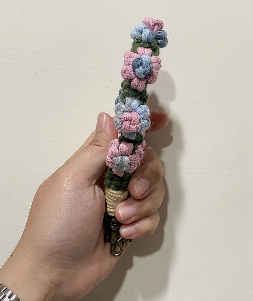 七朵花手腕編繩｜Mei設計手作