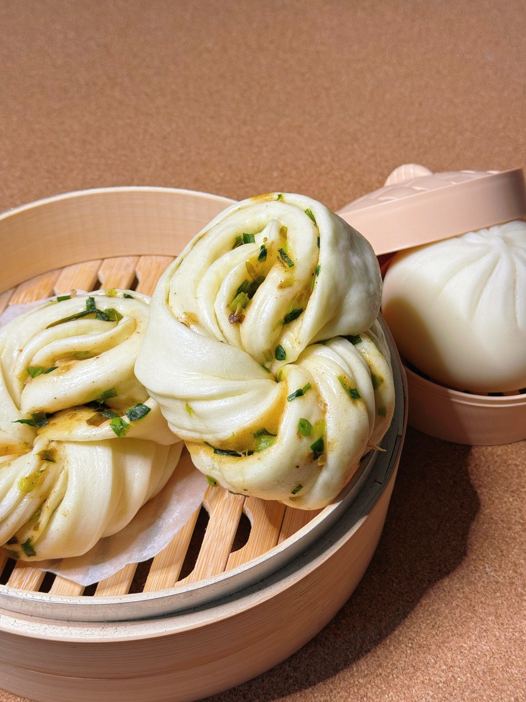 蔥花捲-純素（3入）