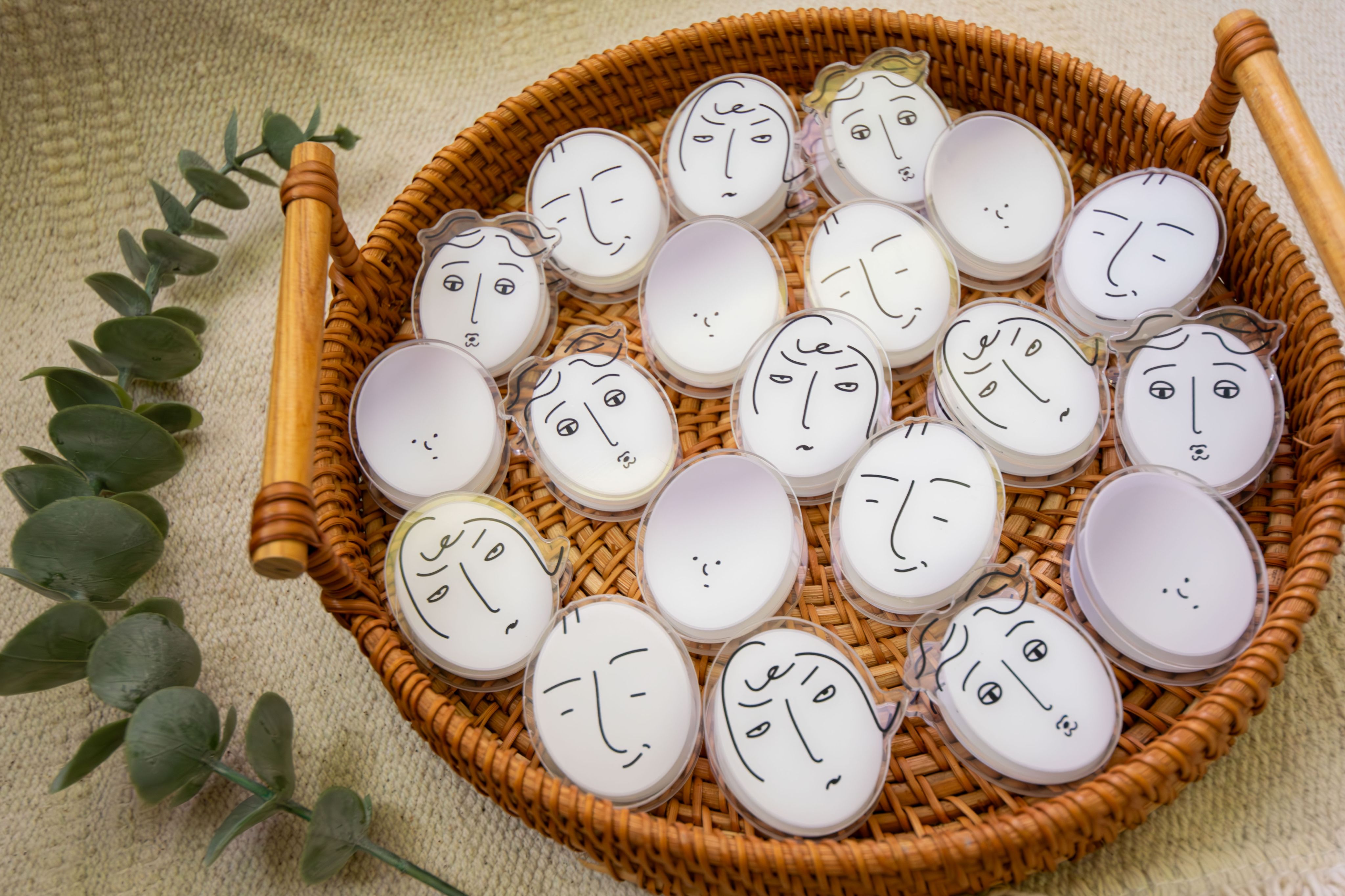 厭世雞蛋仔壓克力PP夾