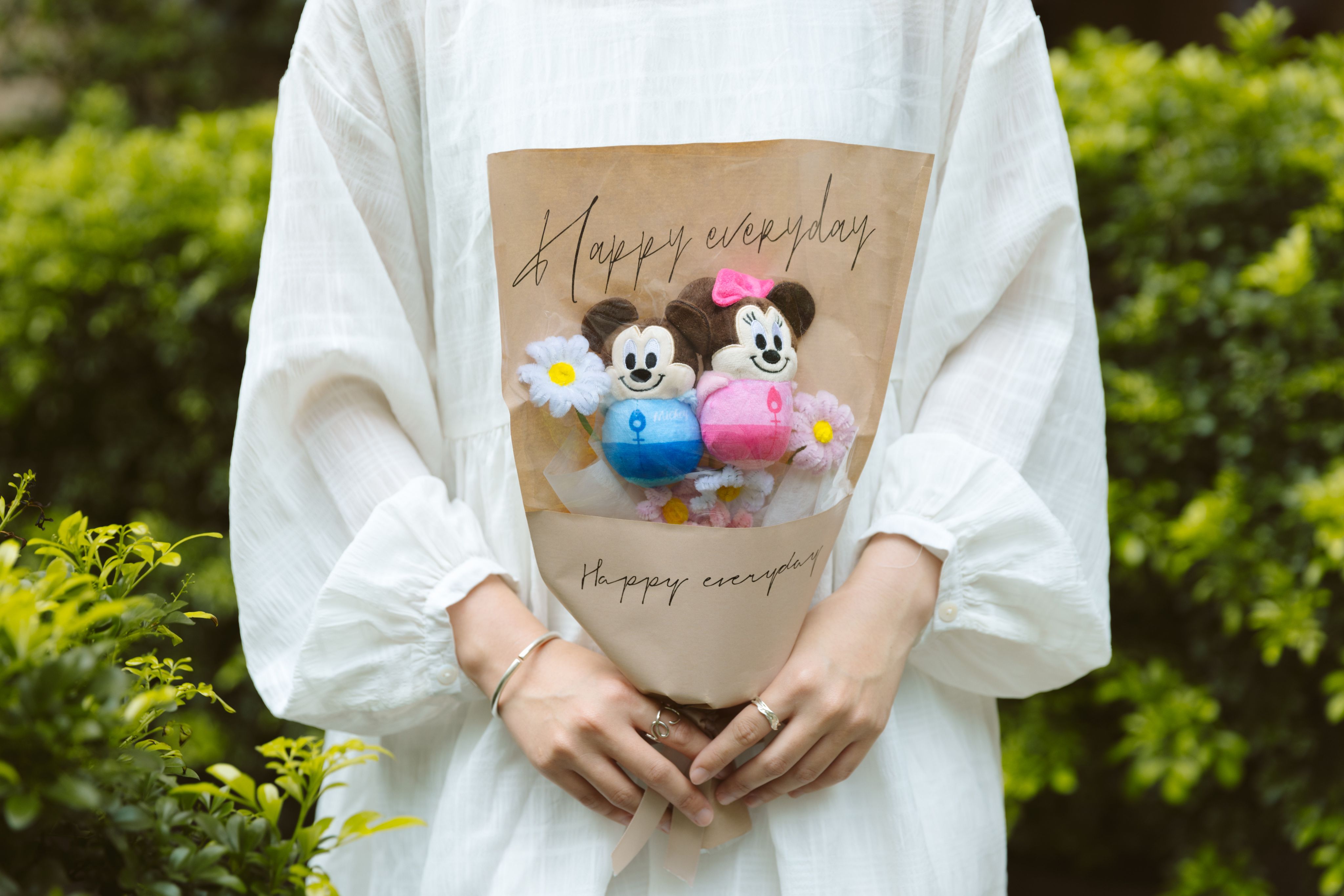 客製化嬰兒寶寶 手工毛根花束🌼