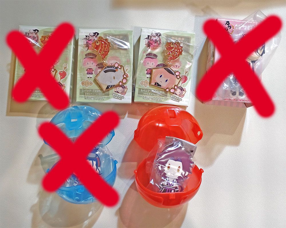刀劍亂舞 御伴散步 金屬 軟膠 扭蛋 吊飾