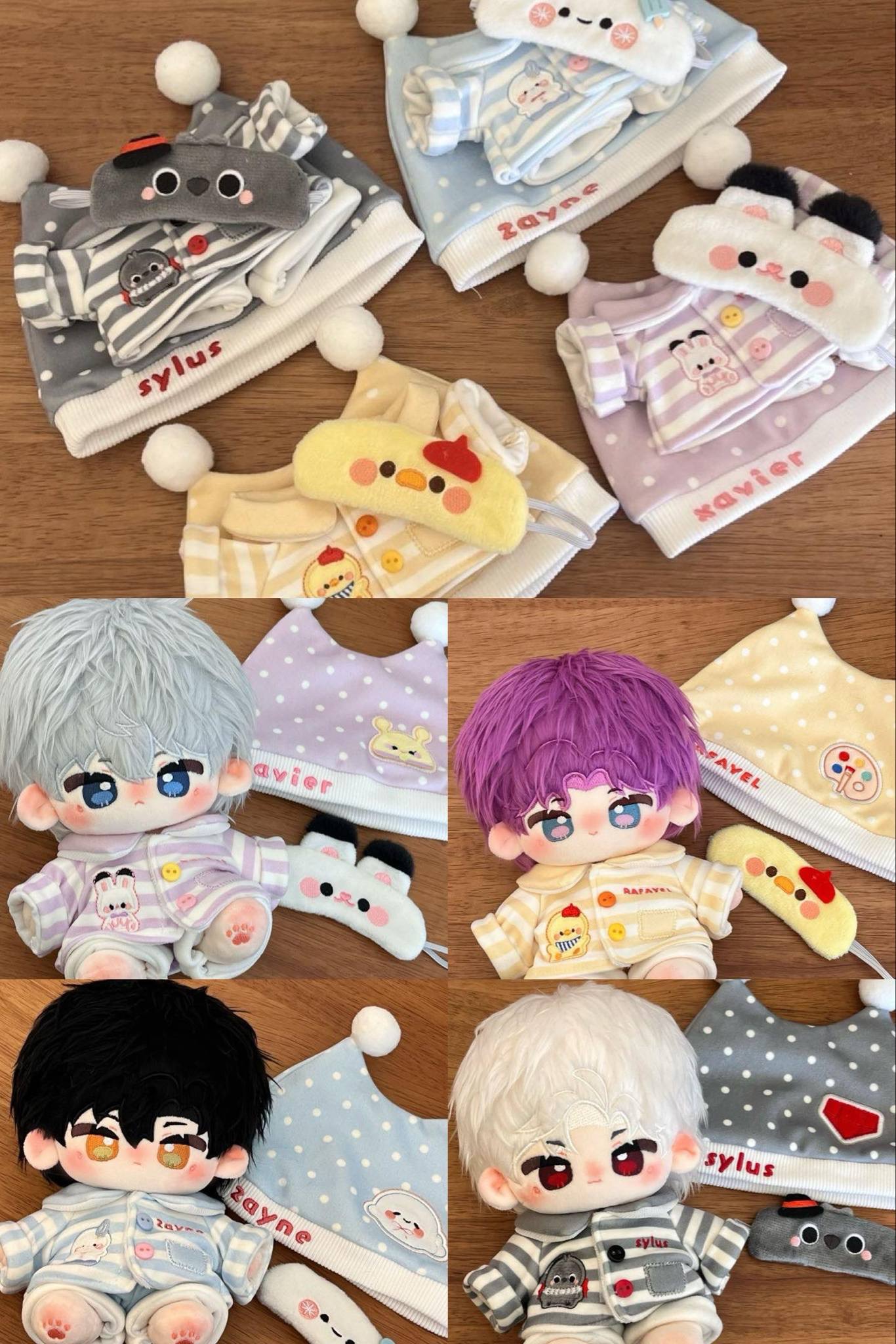 （現貨）20cm/10cm 戀與深空 娃衣睡衣（不含娃娃）