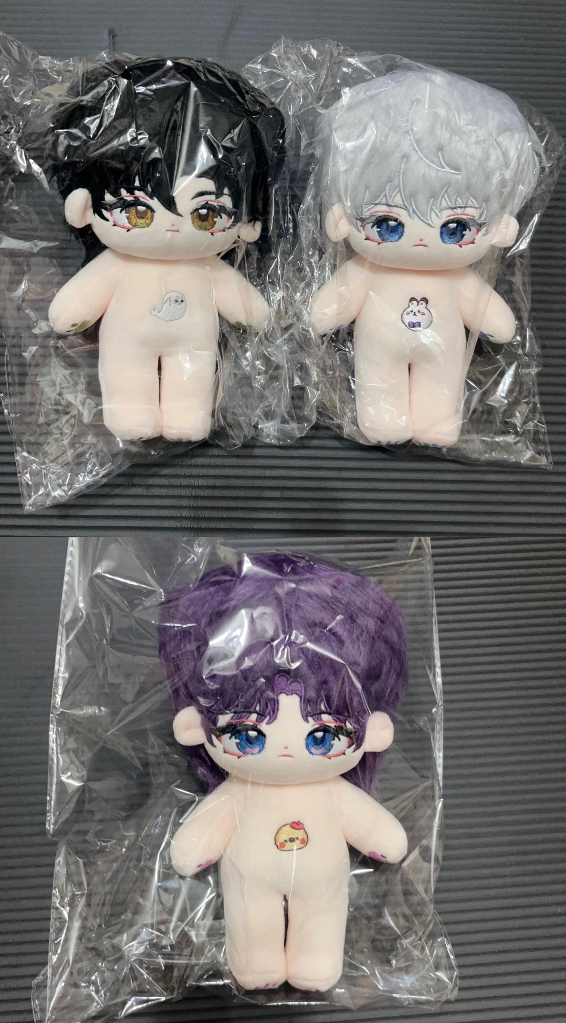 （現貨）20cm 有骨架 複雜眼 裸娃