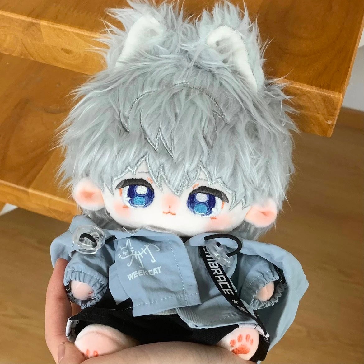 沈星回 兔喵星 20cm裸娃有骨架+皮筋耳（不含衣）