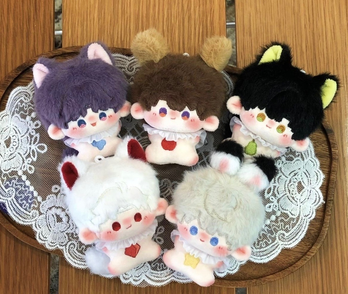 8cm小鼻嘎+不可拆耳尾 有圍脖、有出生證