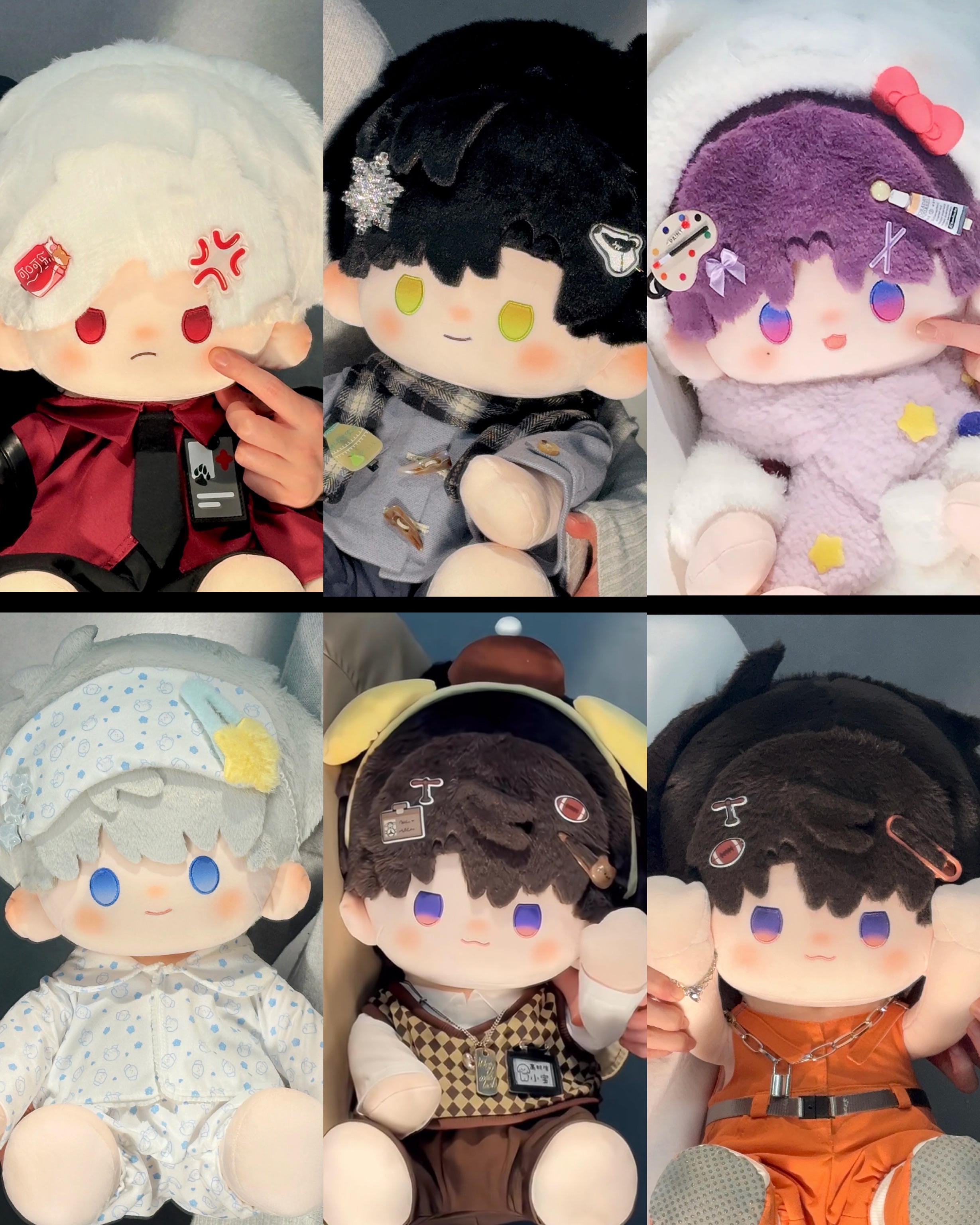 芝士原創戀與深空40CM棉花娃娃 裸娃+出生證 （40CM娃體積大 一單只限下一隻 需要一隻以上請分開下單