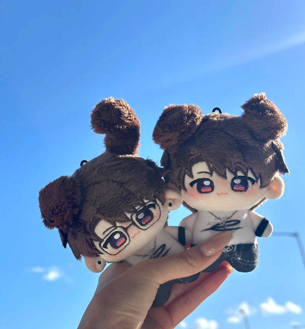 （現貨）夏以晝 印花體娃（固定耳）