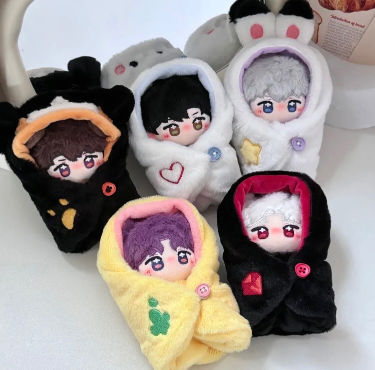 抱抱餅乾體8.5cm 耳朵尾巴前方裝飾固定+出生證