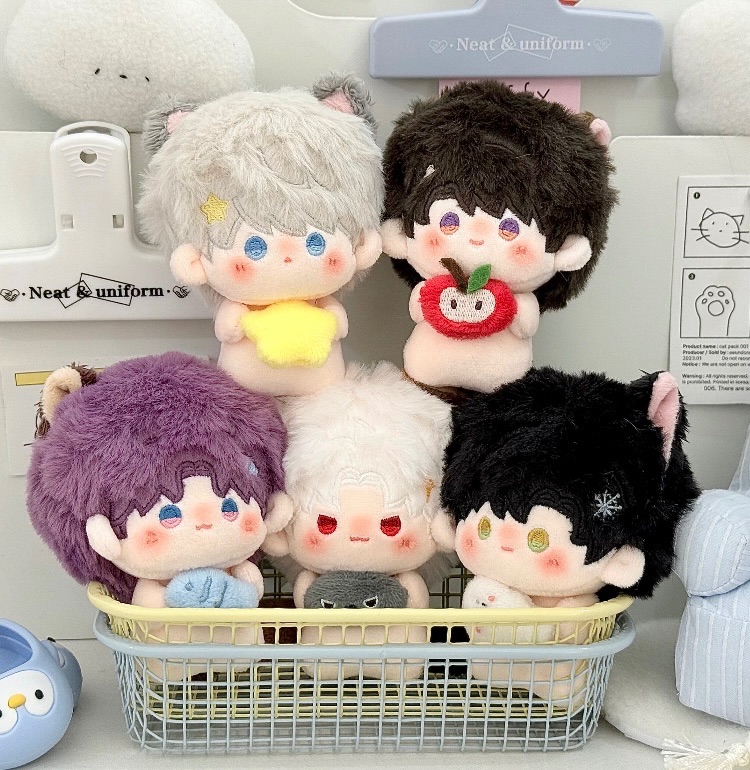 10cm抱抱體（前方玩偶固定 耳朵尾巴固定）出生證