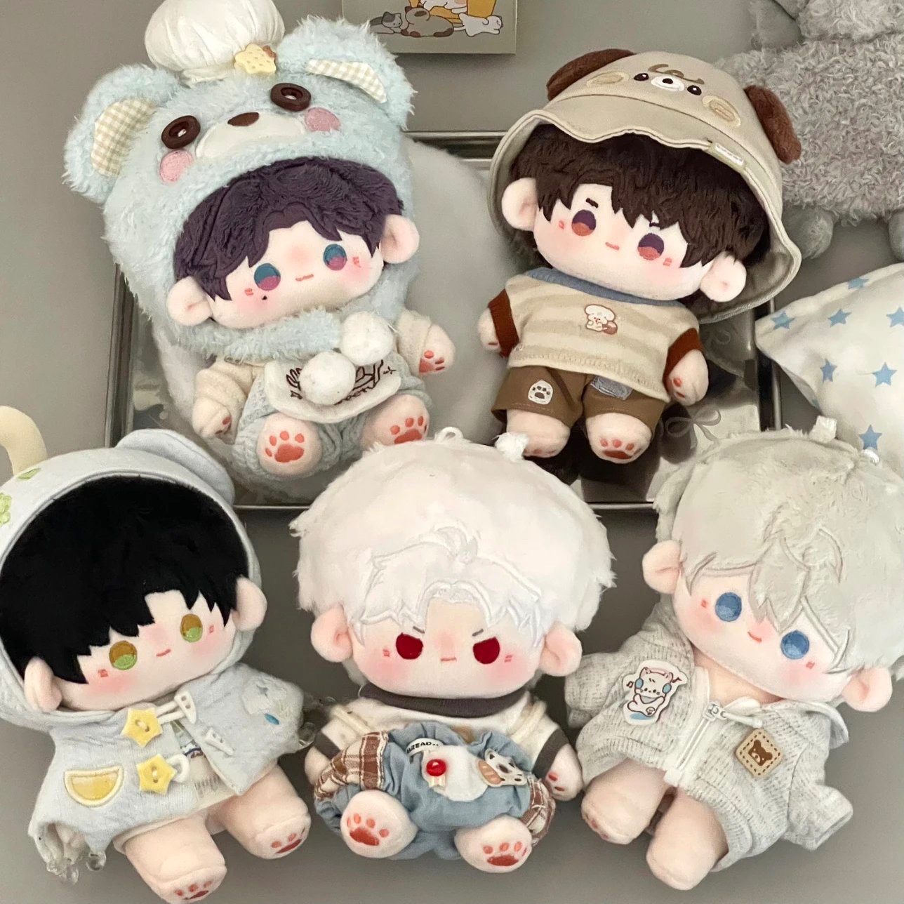 海鹽泡泡10cm正常體 有骨 裸娃