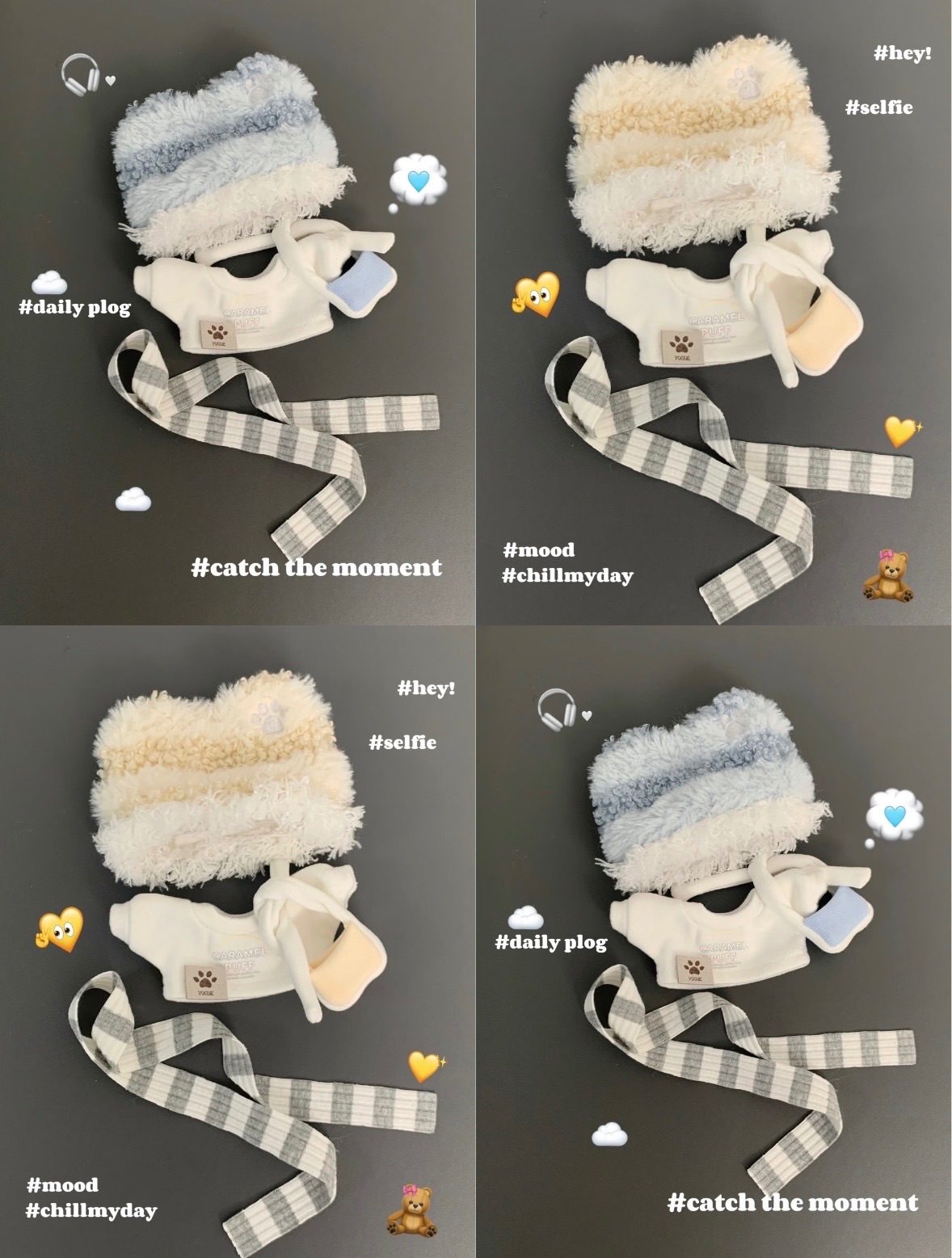 現貨【芒桃蘇蘇新品】泡芙系列10cm娃衣