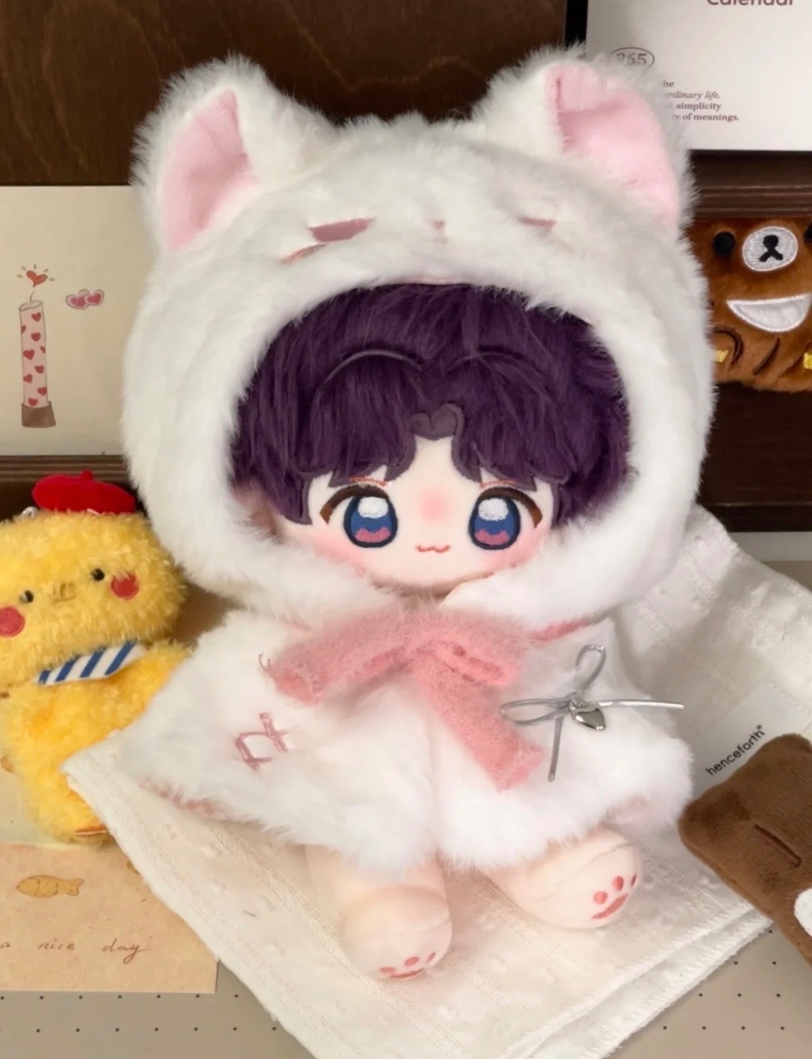 現貨【半島日記原創娃衣】20cm糯咪團子斗篷娃衣