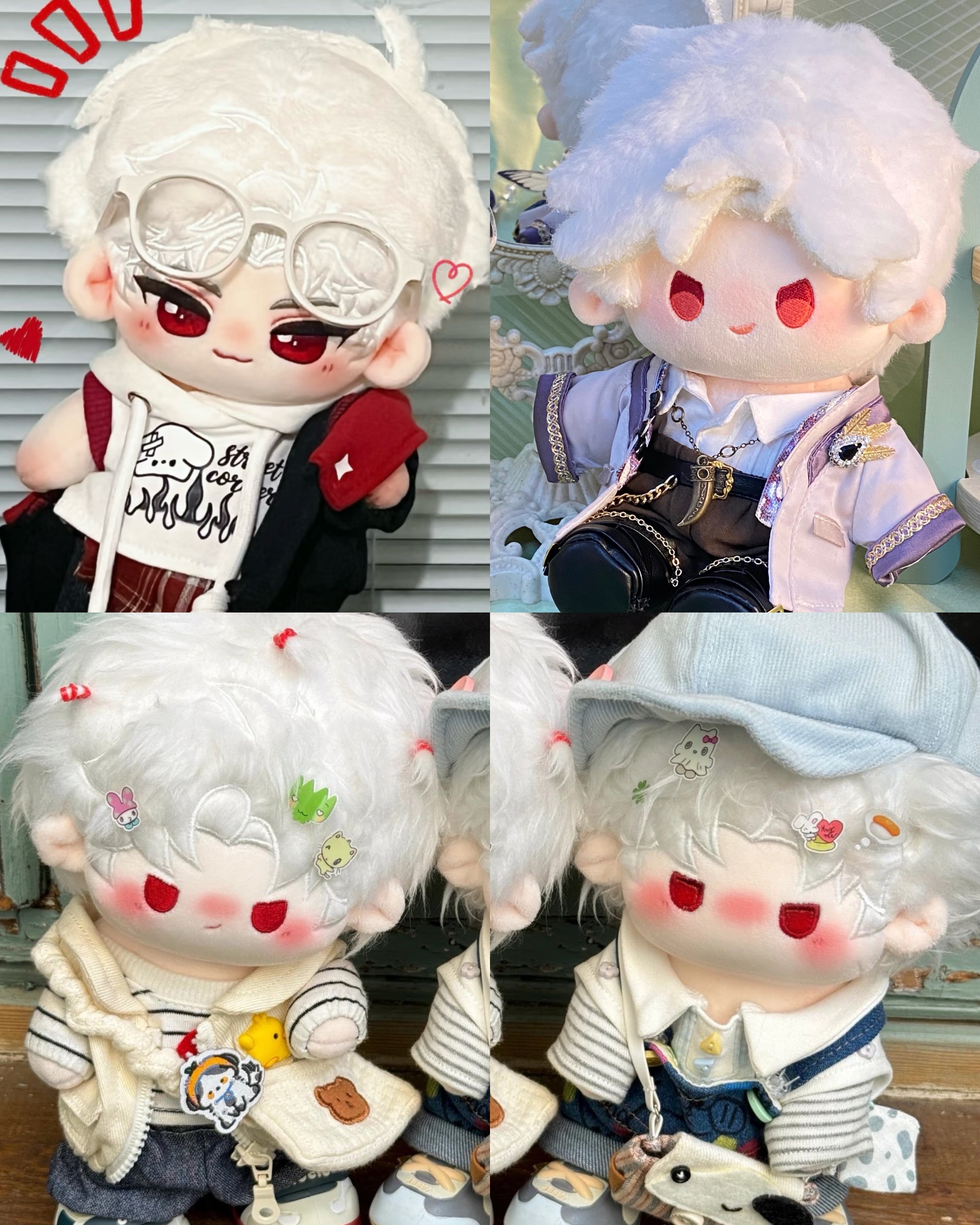 （現貨）20CM 秦徹 正常體裸娃（有骨架）不含衣