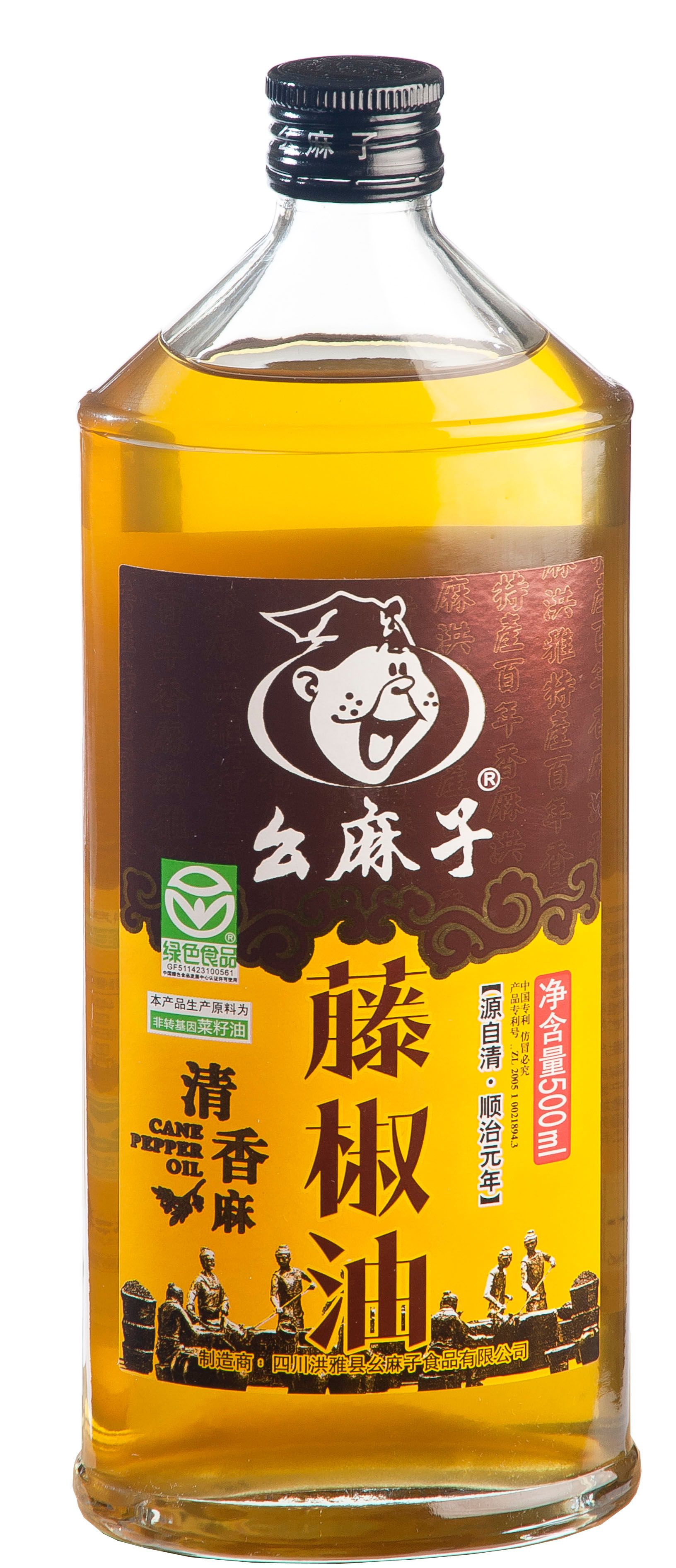 ㄠ麻子 藤椒油 （500ML）