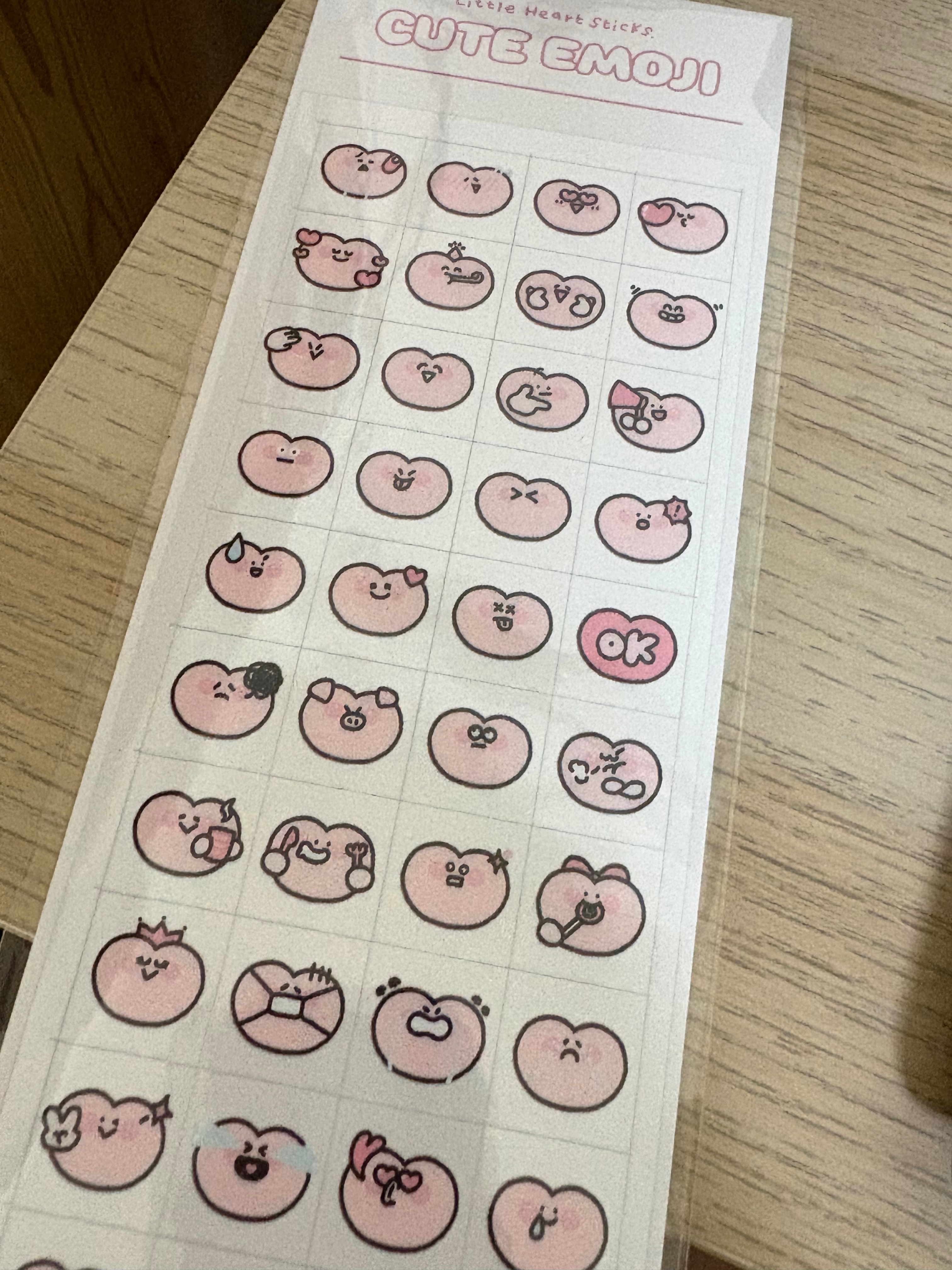文創 小心臟貼紙