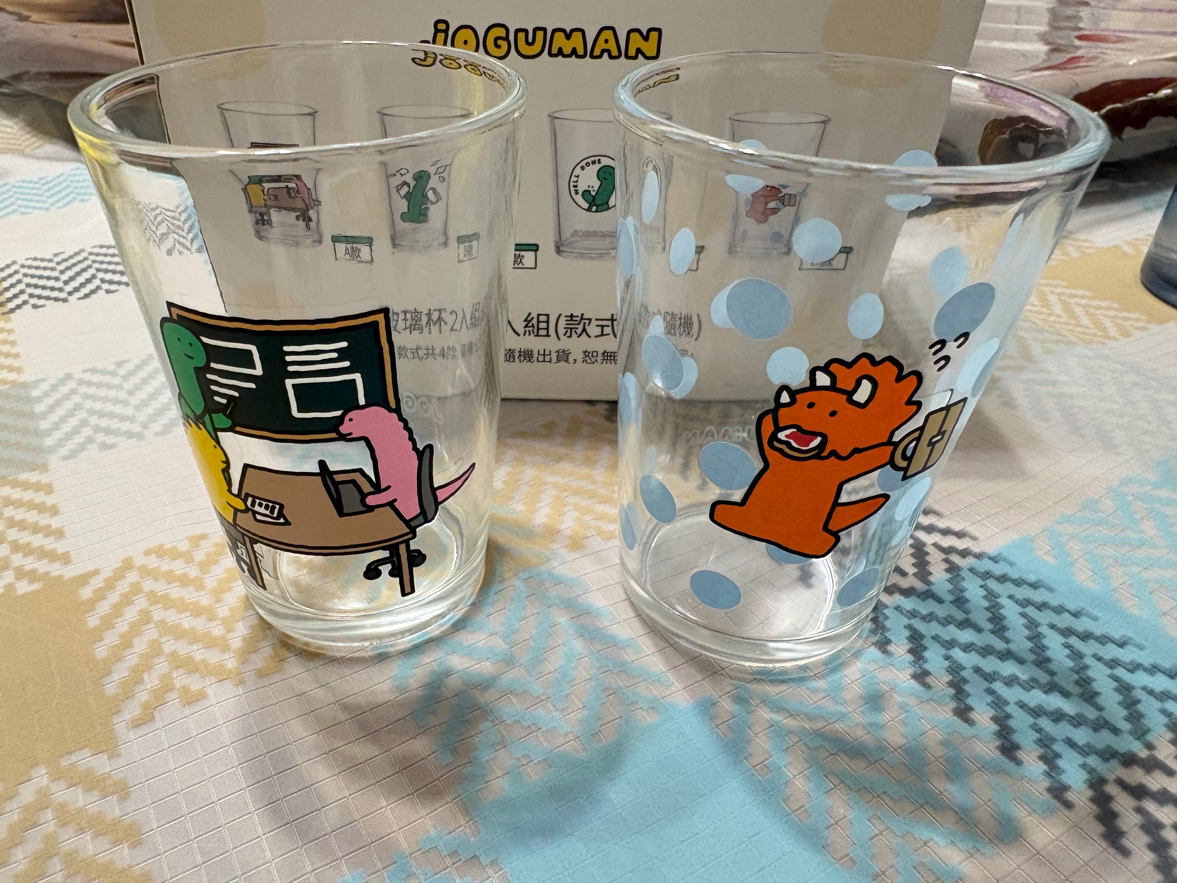 Jojuman 玻璃杯兩入