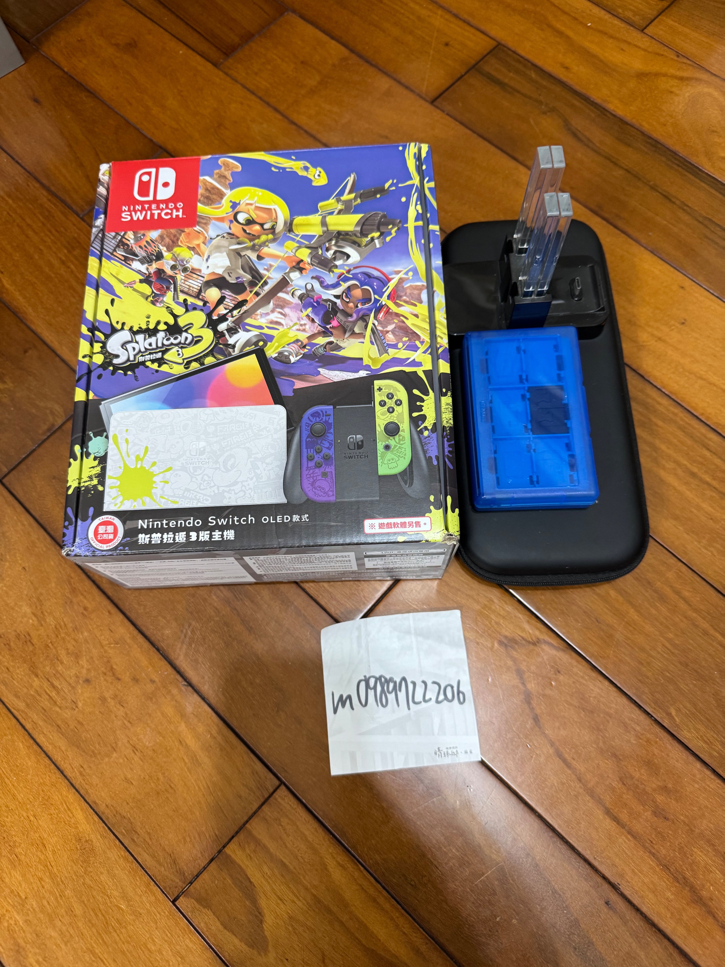 switch oled 普拉斯頓 二手+良值手把
