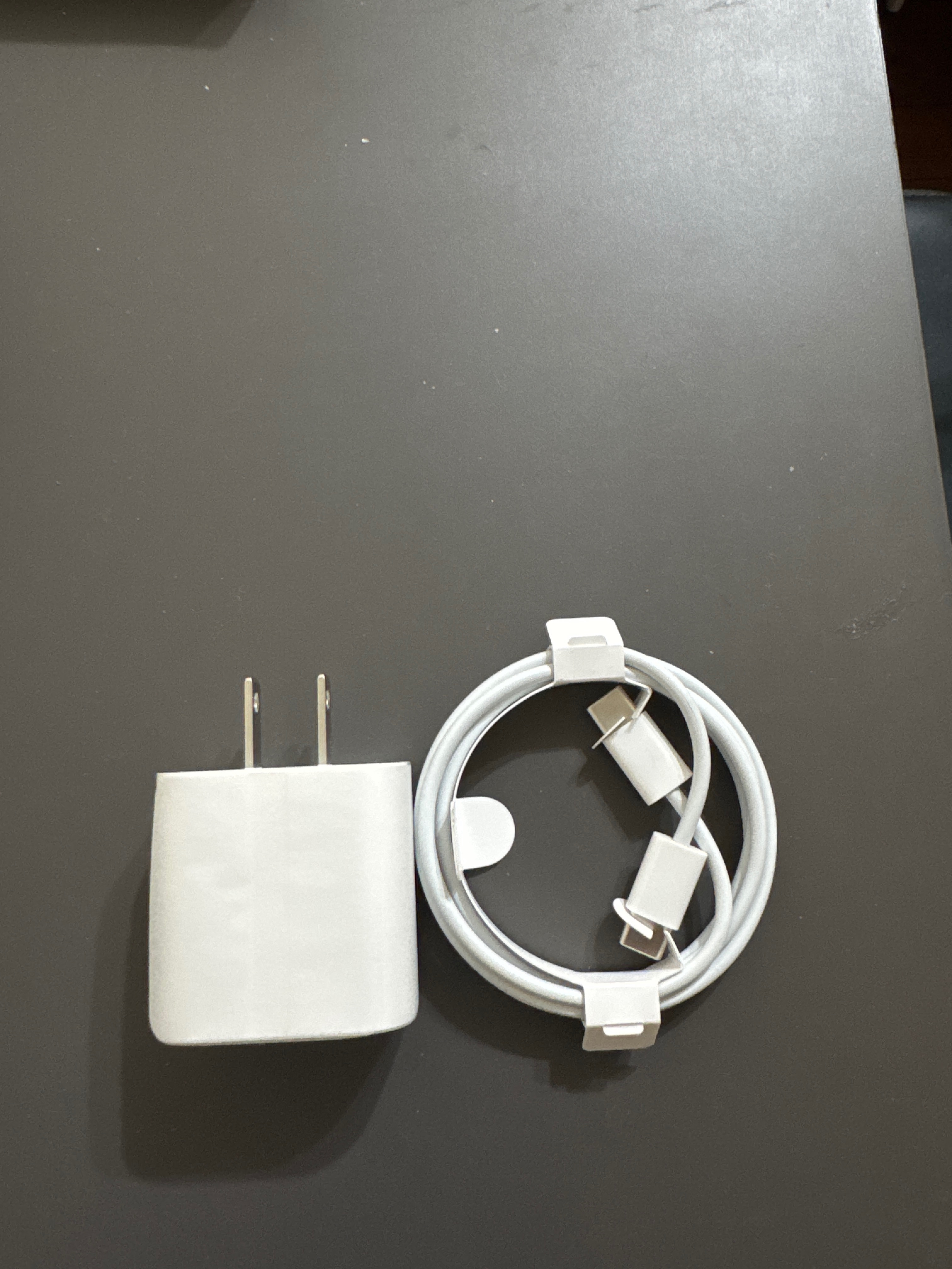 全新原廠充電頭+線