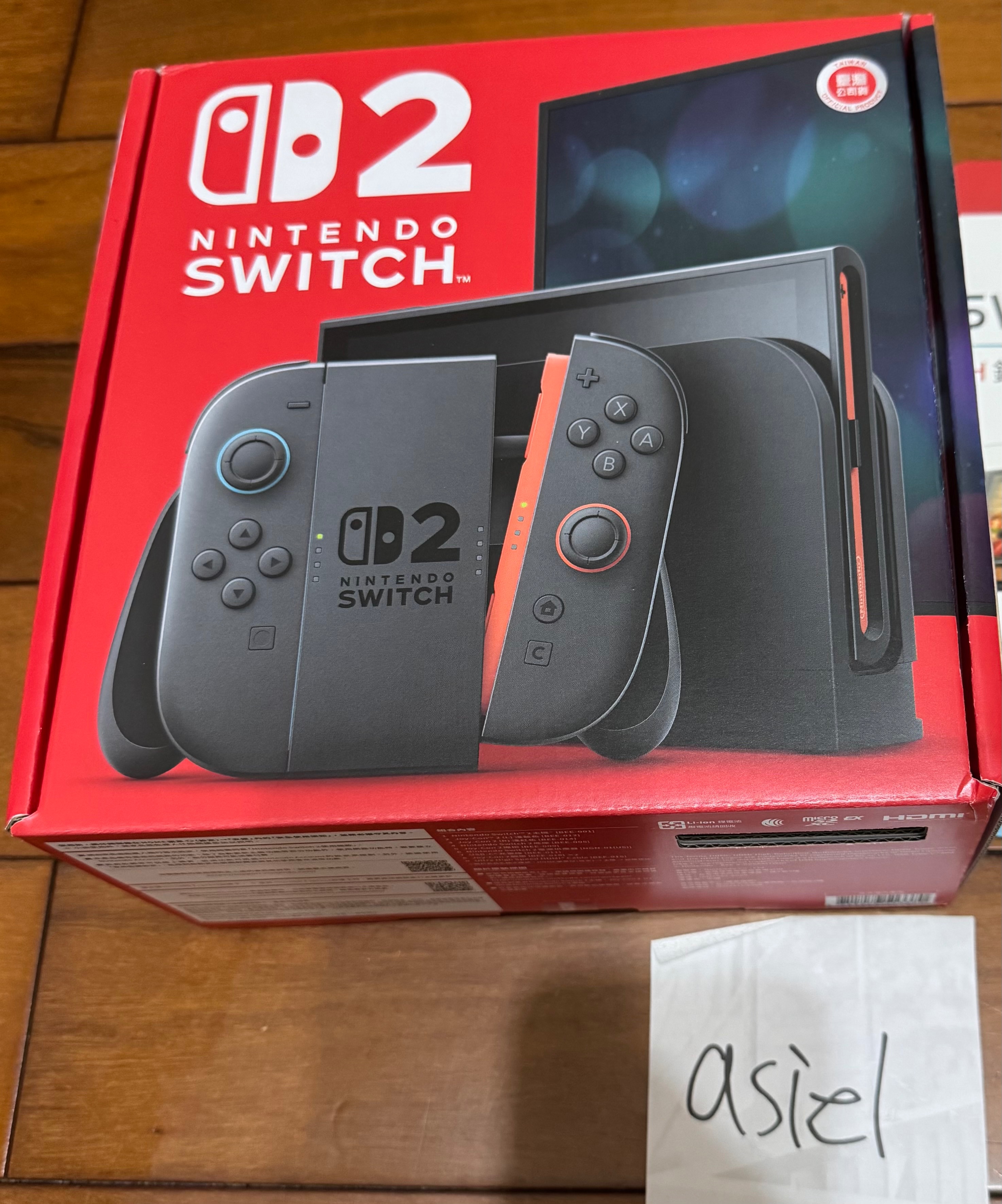 全新switch 2 單機 ptt asiel