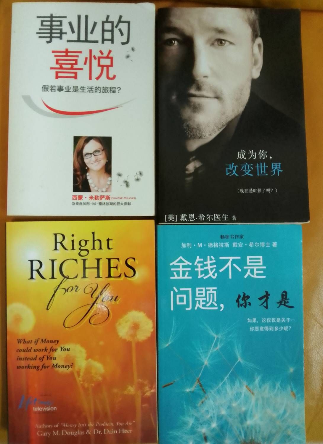 AccessConsciousness書籍:成為你，事業的喜悅，金錢不是問題，right riches for you