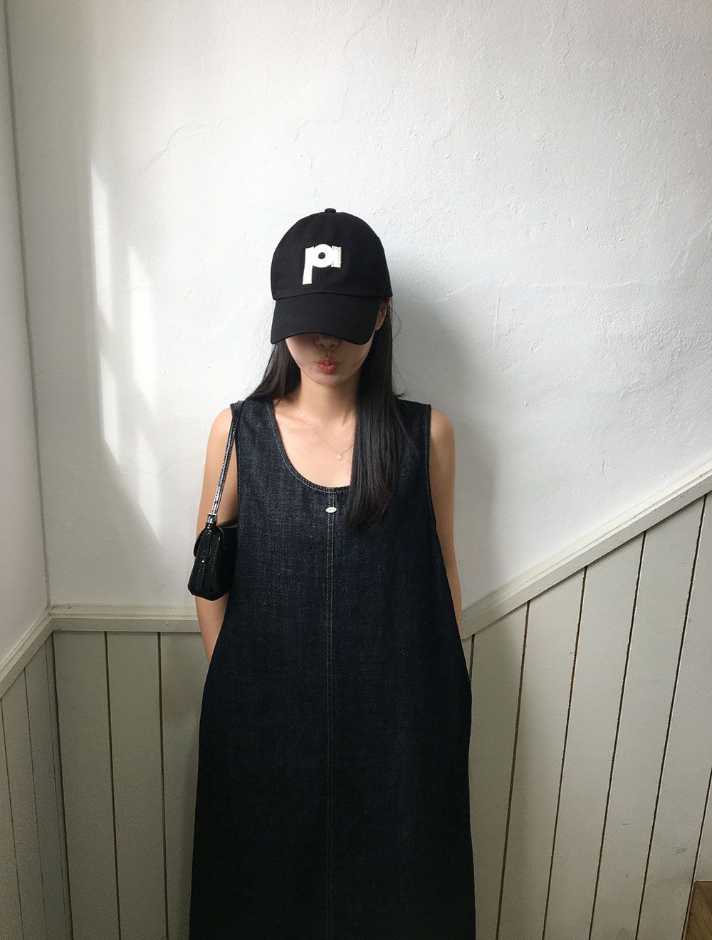 W隨性加長牛仔洋裝*2色25夏0612F05