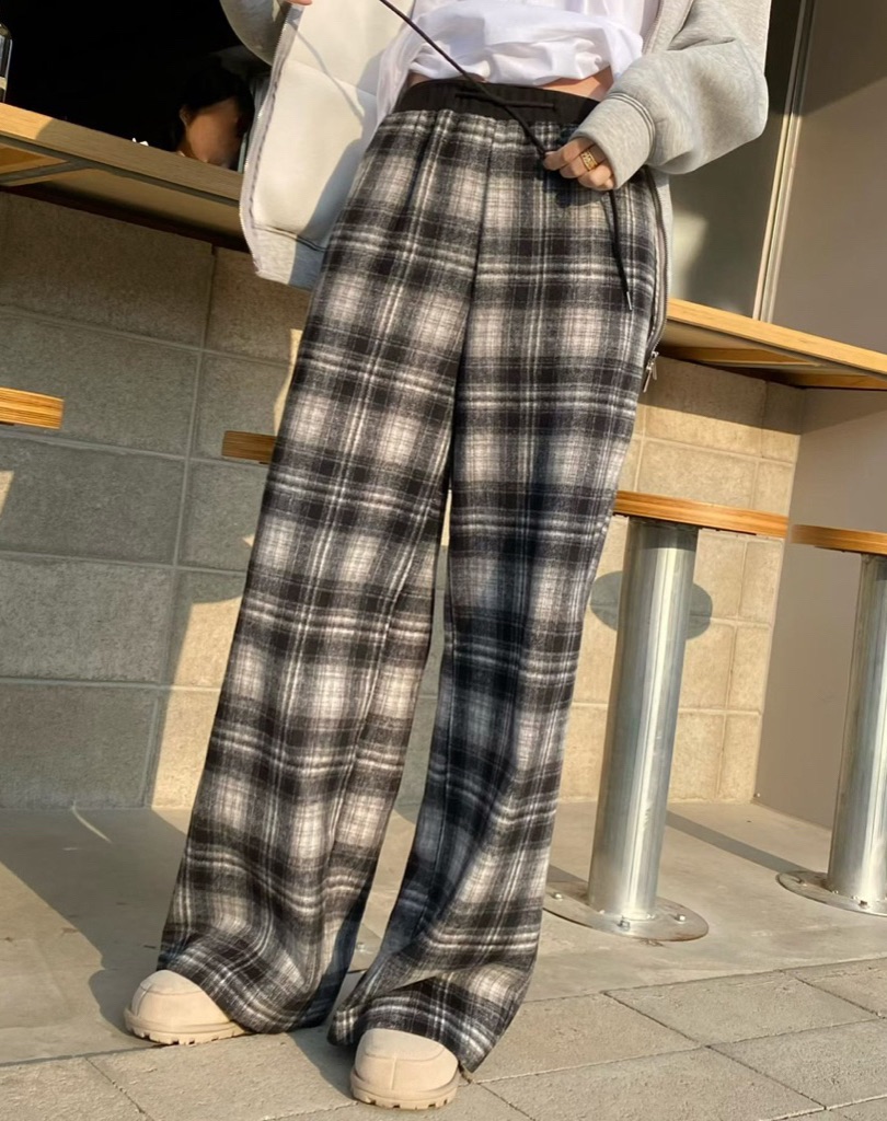 東大門🇰🇷格紋休閒褲 #W4