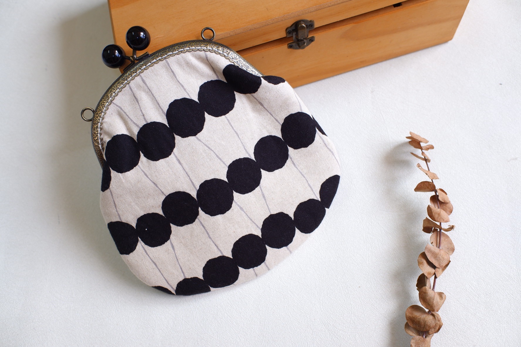 |點與線| 斜背鏈條口金包