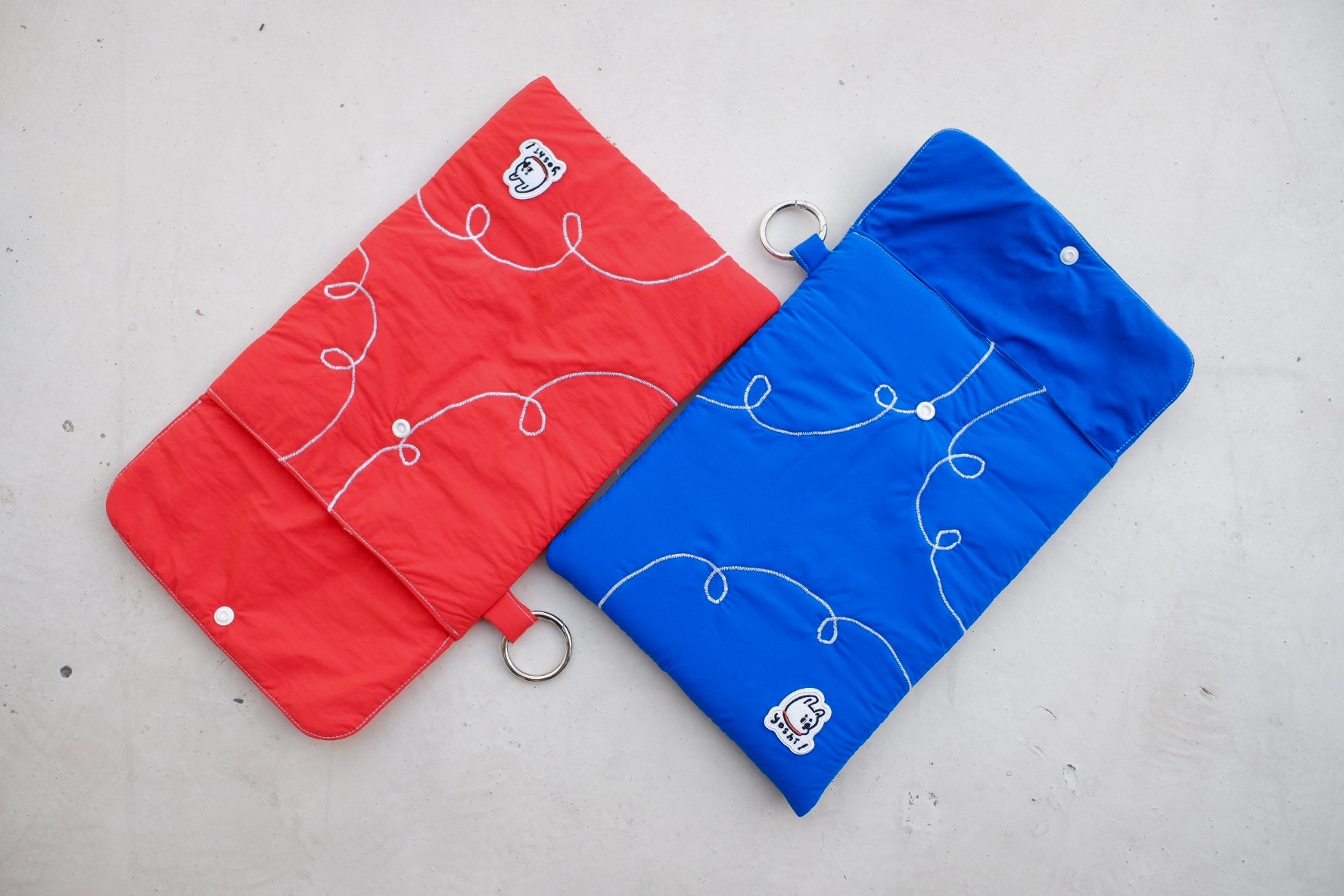 有喜狗狗塗鴉平板保護套 11吋以下可裝