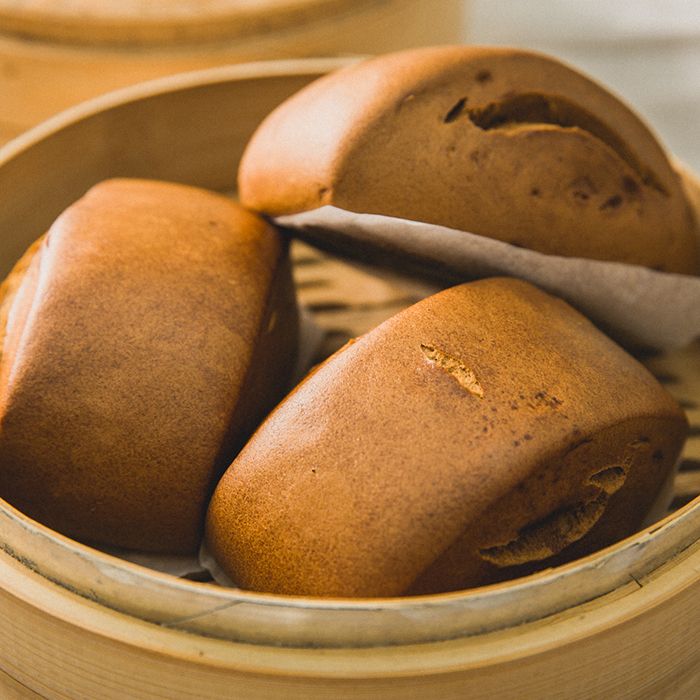【京采】黑先生饅頭（全素）（4入/包）