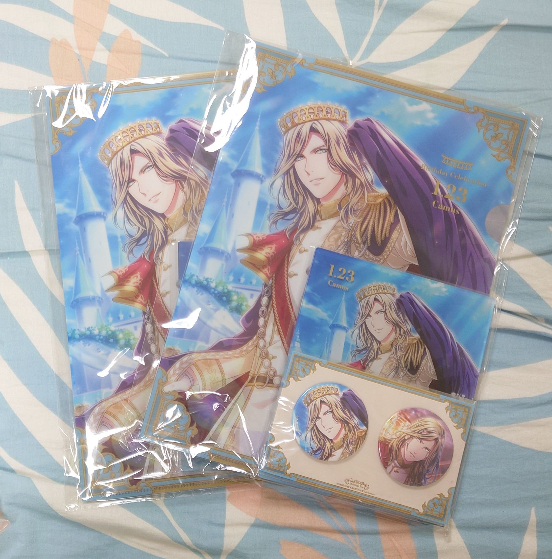 39. 手遊柄圖生日套組