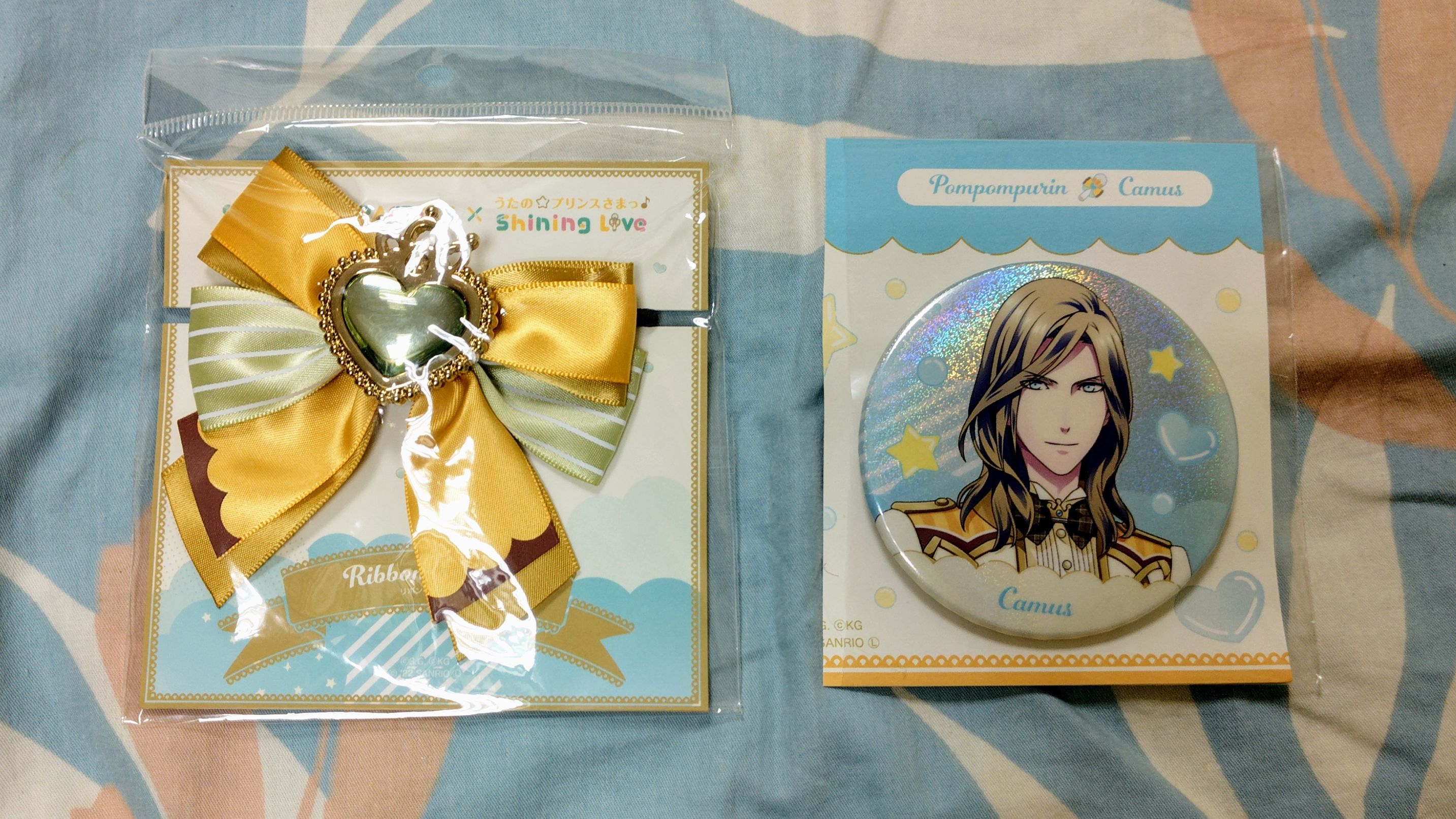 66. 三麗鷗合作蝴蝶結+徽章