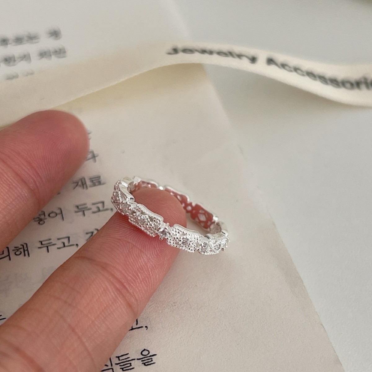 宮廷蕾絲戒指