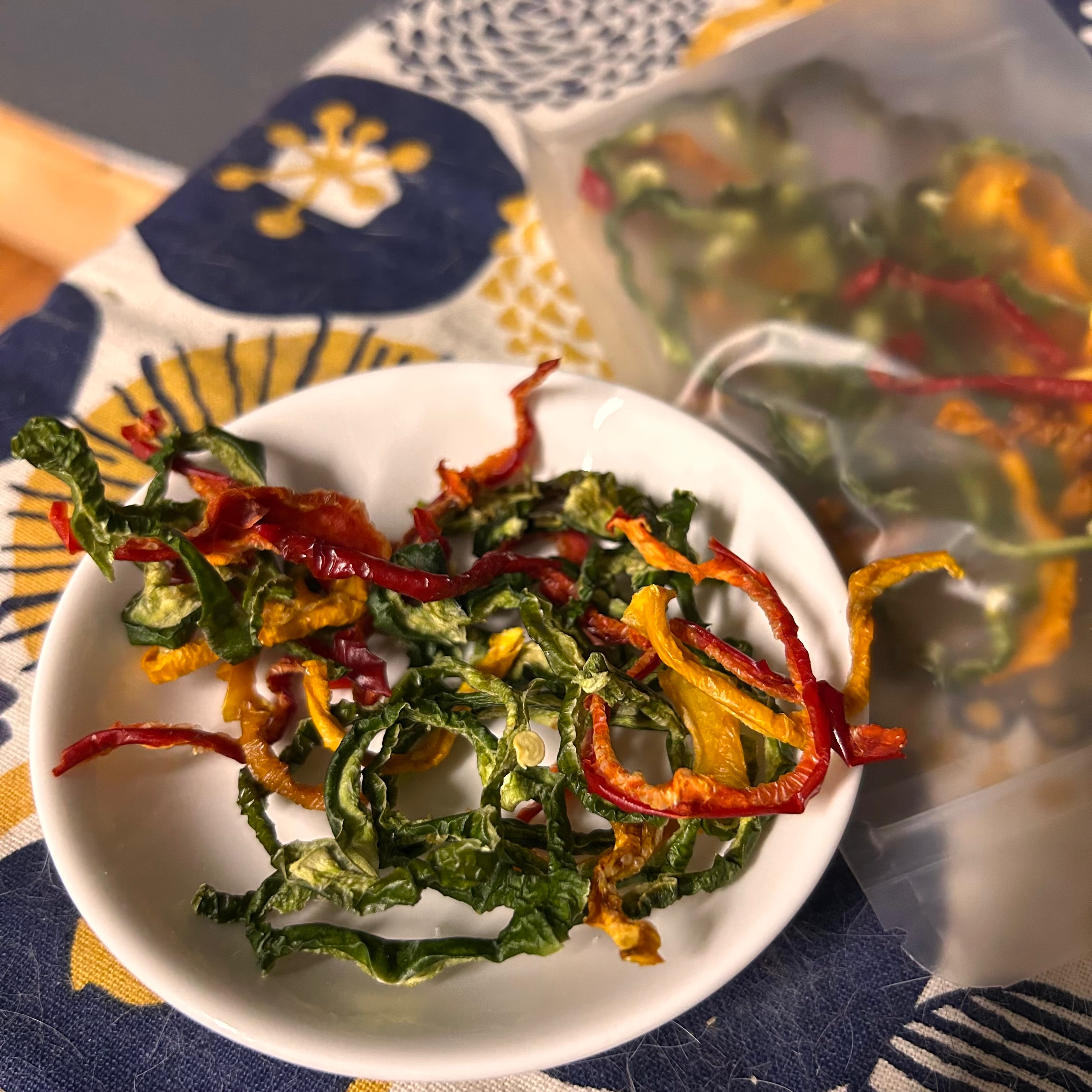 3色彩椒乾 低溫烘烤 營養滿分